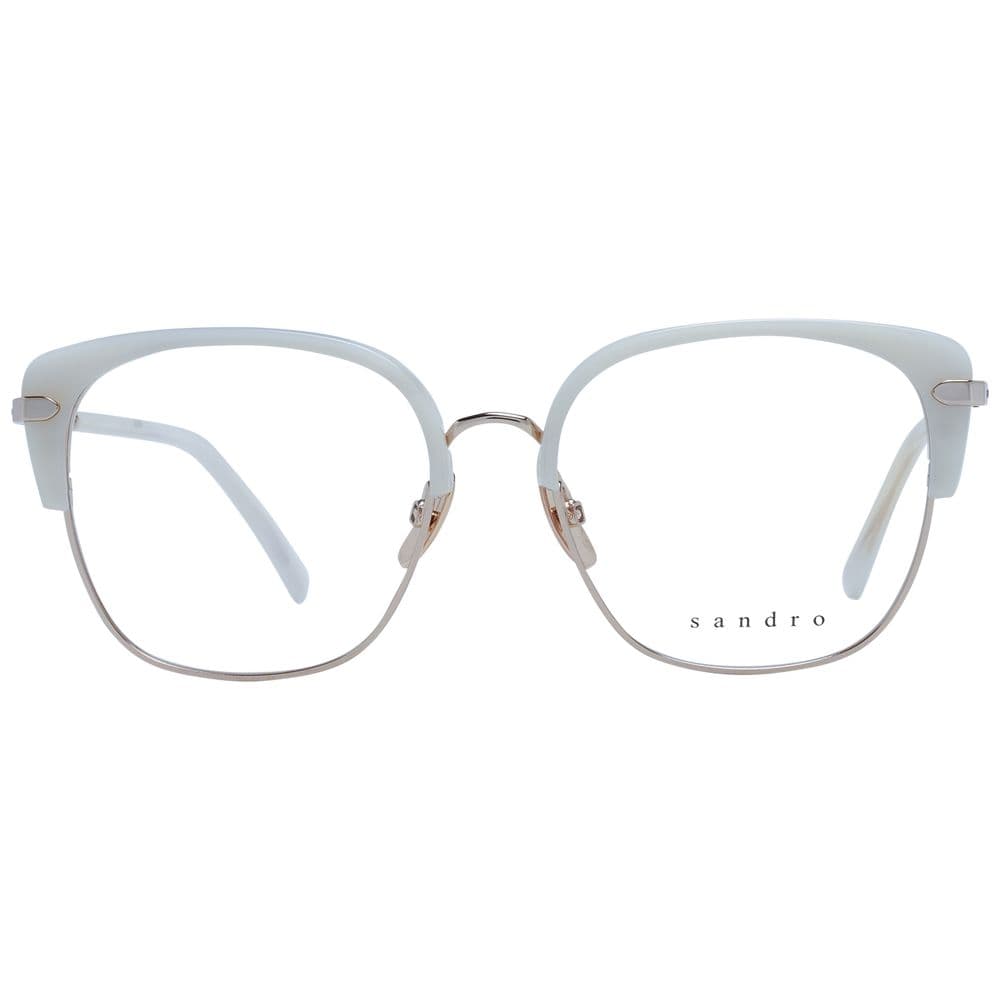 White Stainless Steel Glasses (Frames) - 2