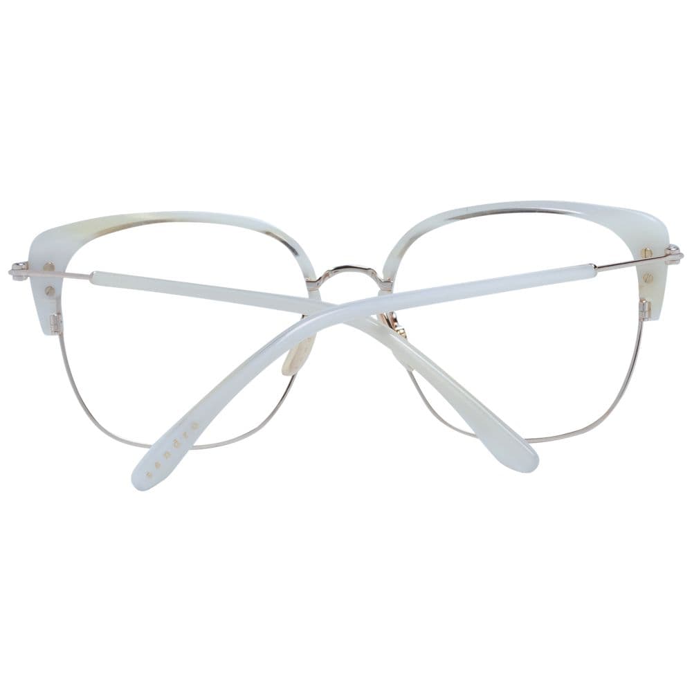 White Stainless Steel Glasses (Frames) - 3