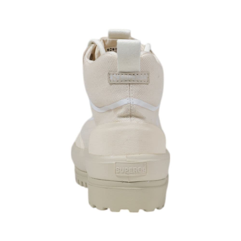 Beige Fabric Sneakers - 3