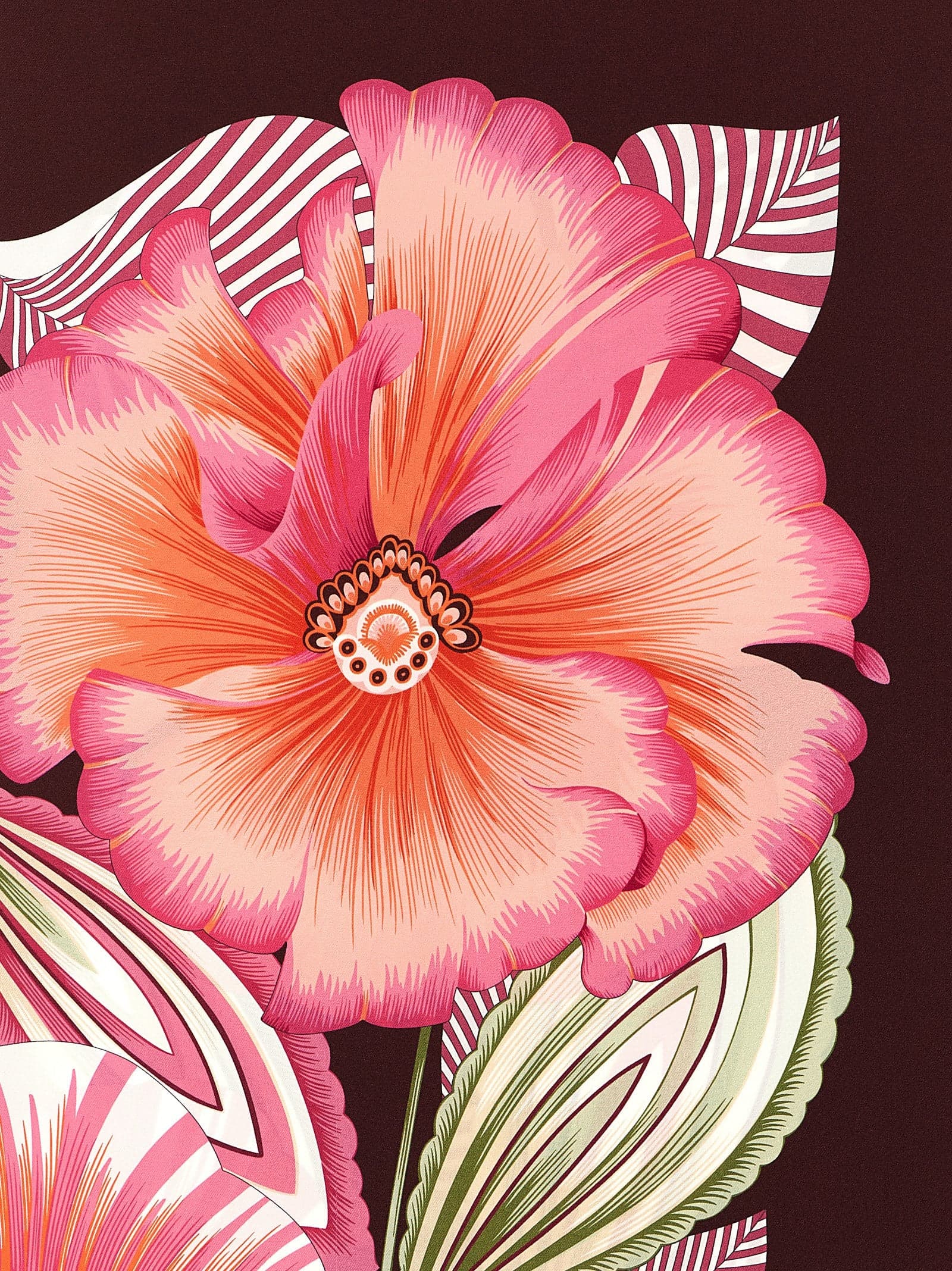 Multicolor Silk Scarf - 3