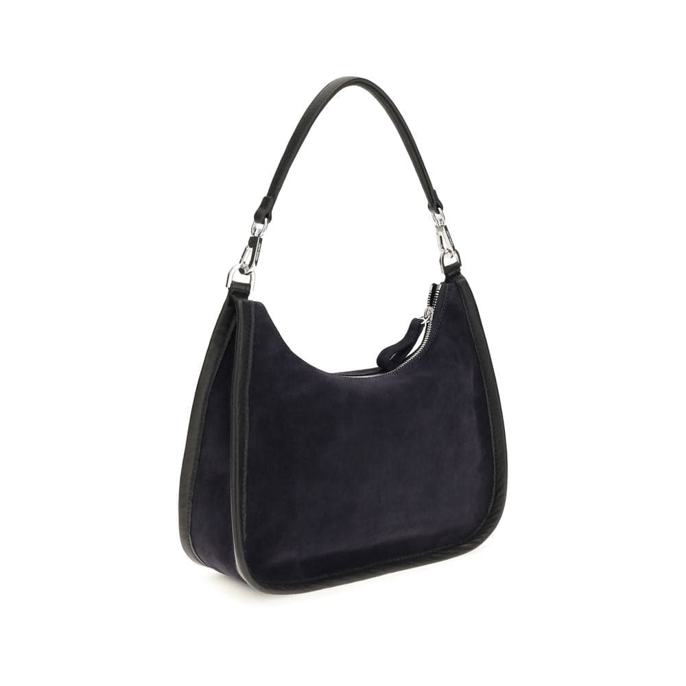 Black Calf Leather Bos Taurus Shoulder Bag - 3