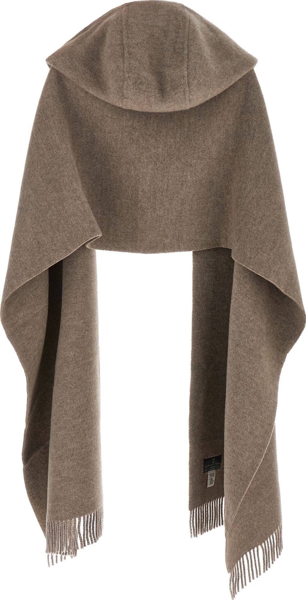 Brown Wool Scarf - 2