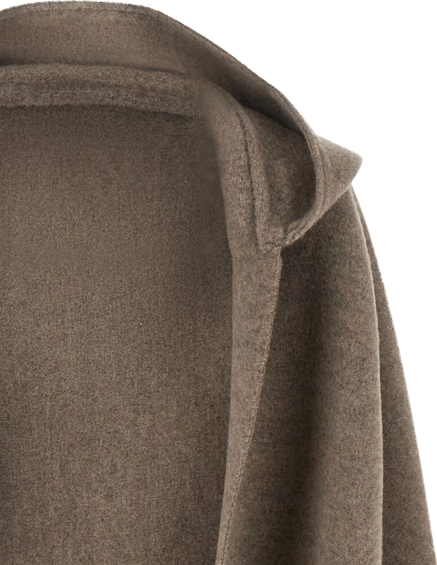 Brown Wool Scarf - 3