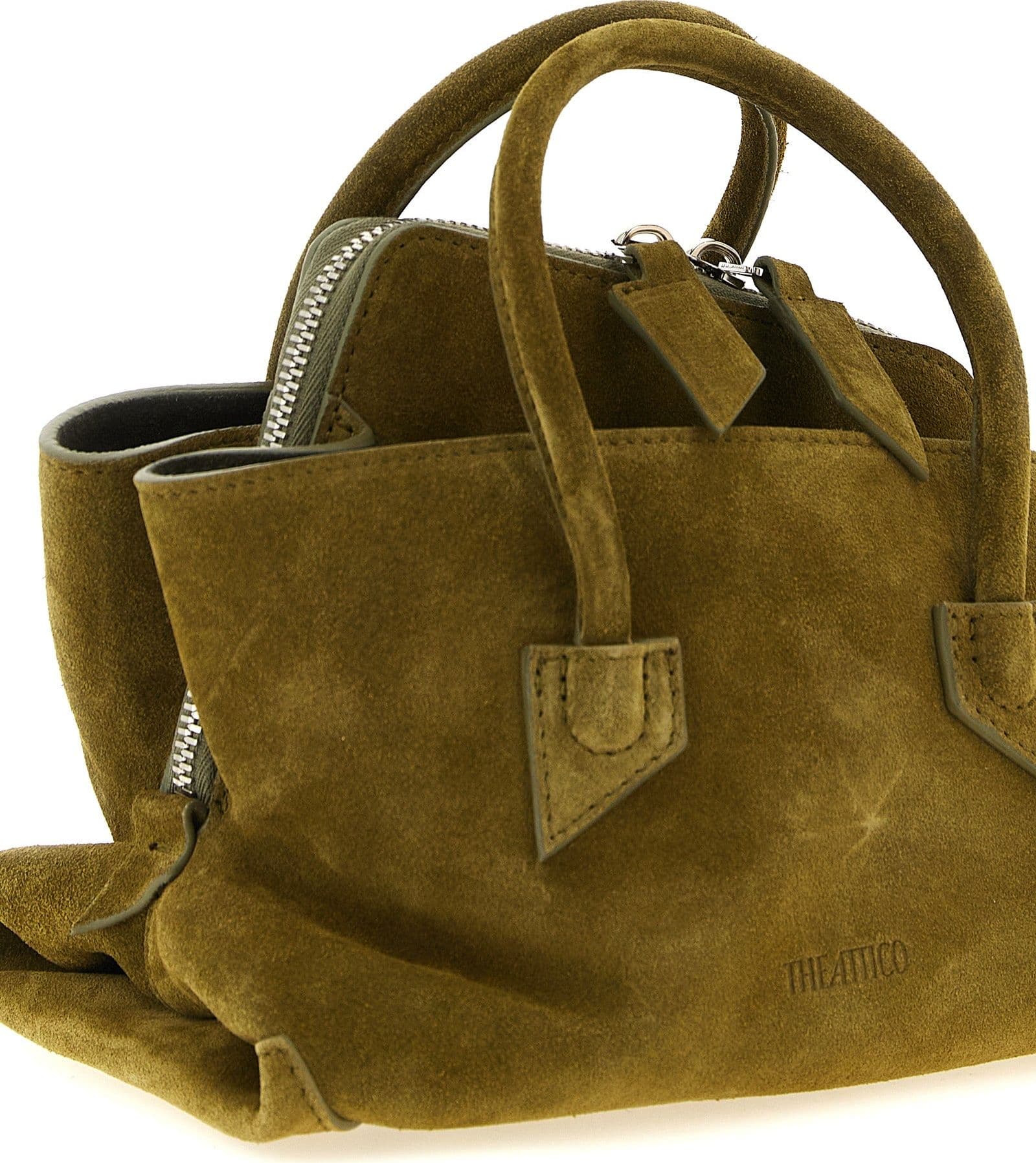 Bicolor Bovine Leather Handbag - 3