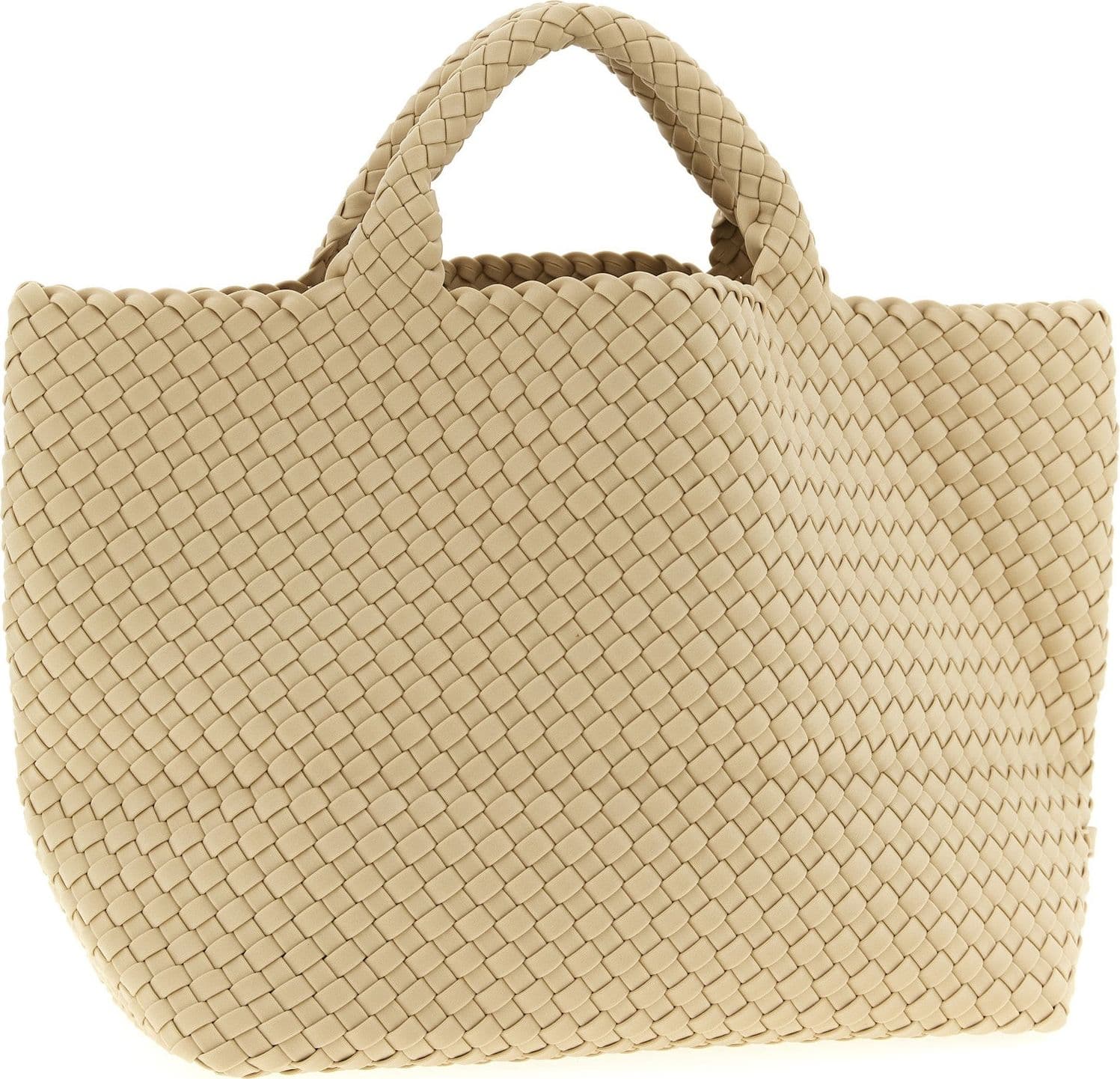 Beige Neoprene Tote Bag - 2