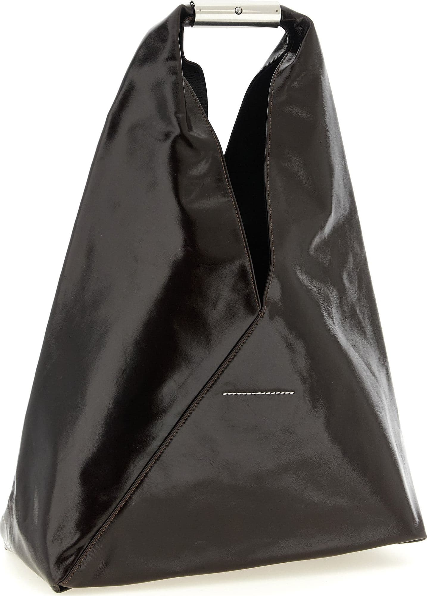 Brown Cowhide Handbag - 2