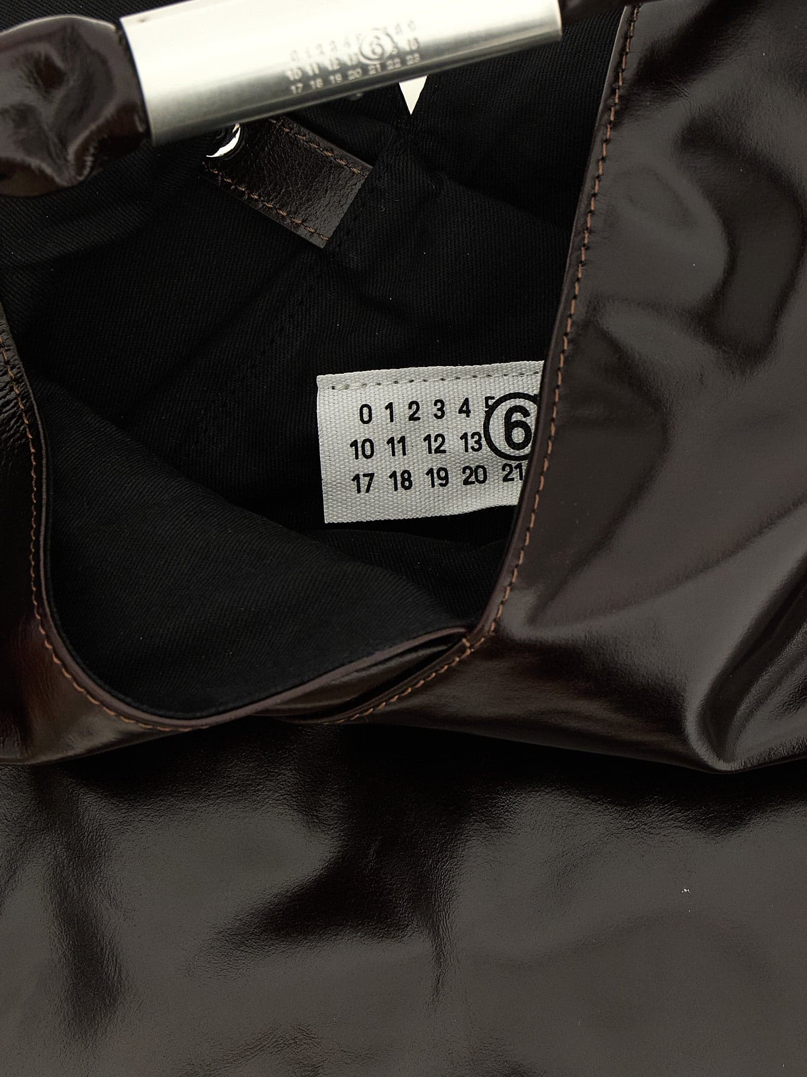 Brown Cowhide Handbag - 4