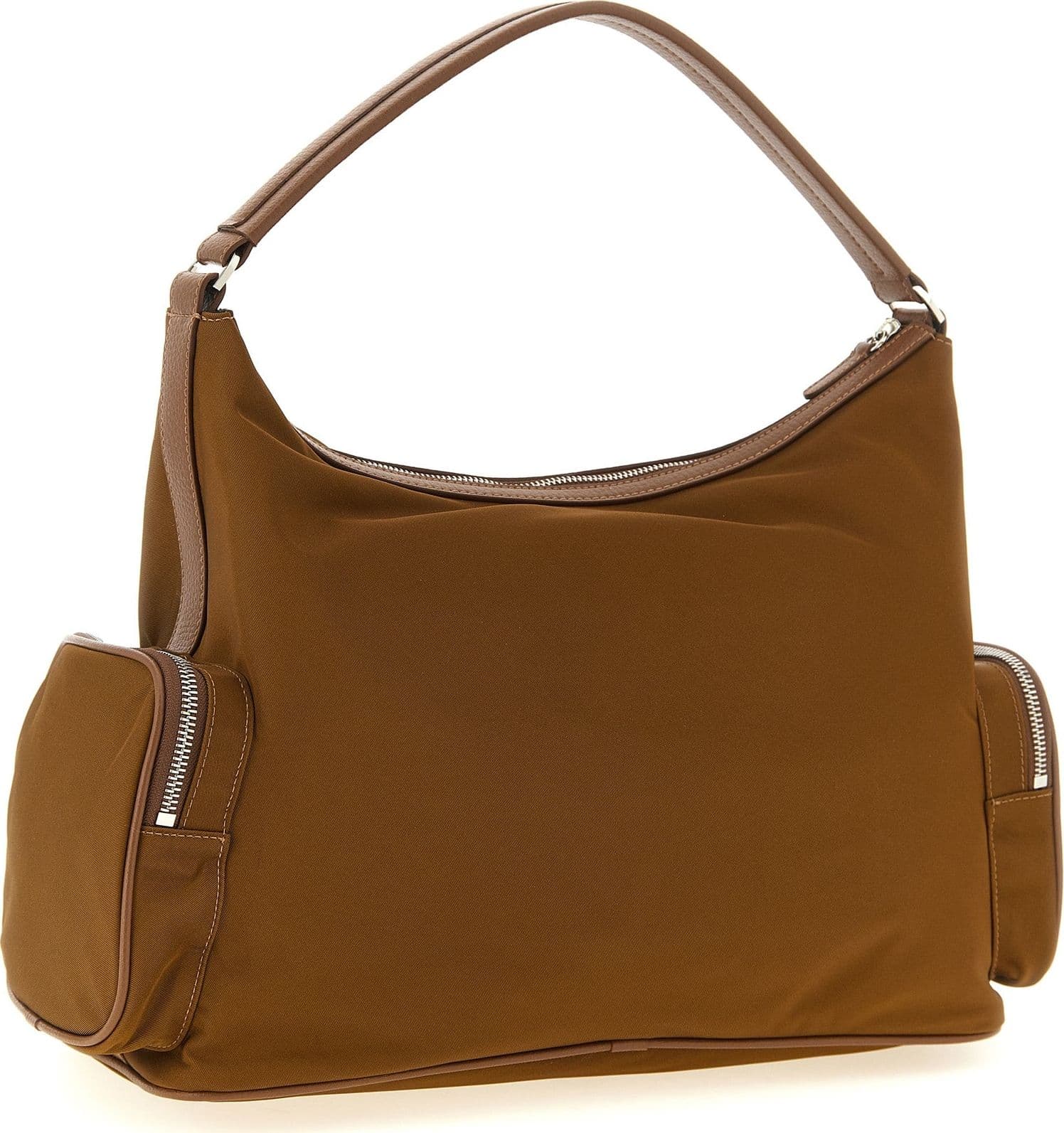 Brown Polyamide Shoulder Bag - 2