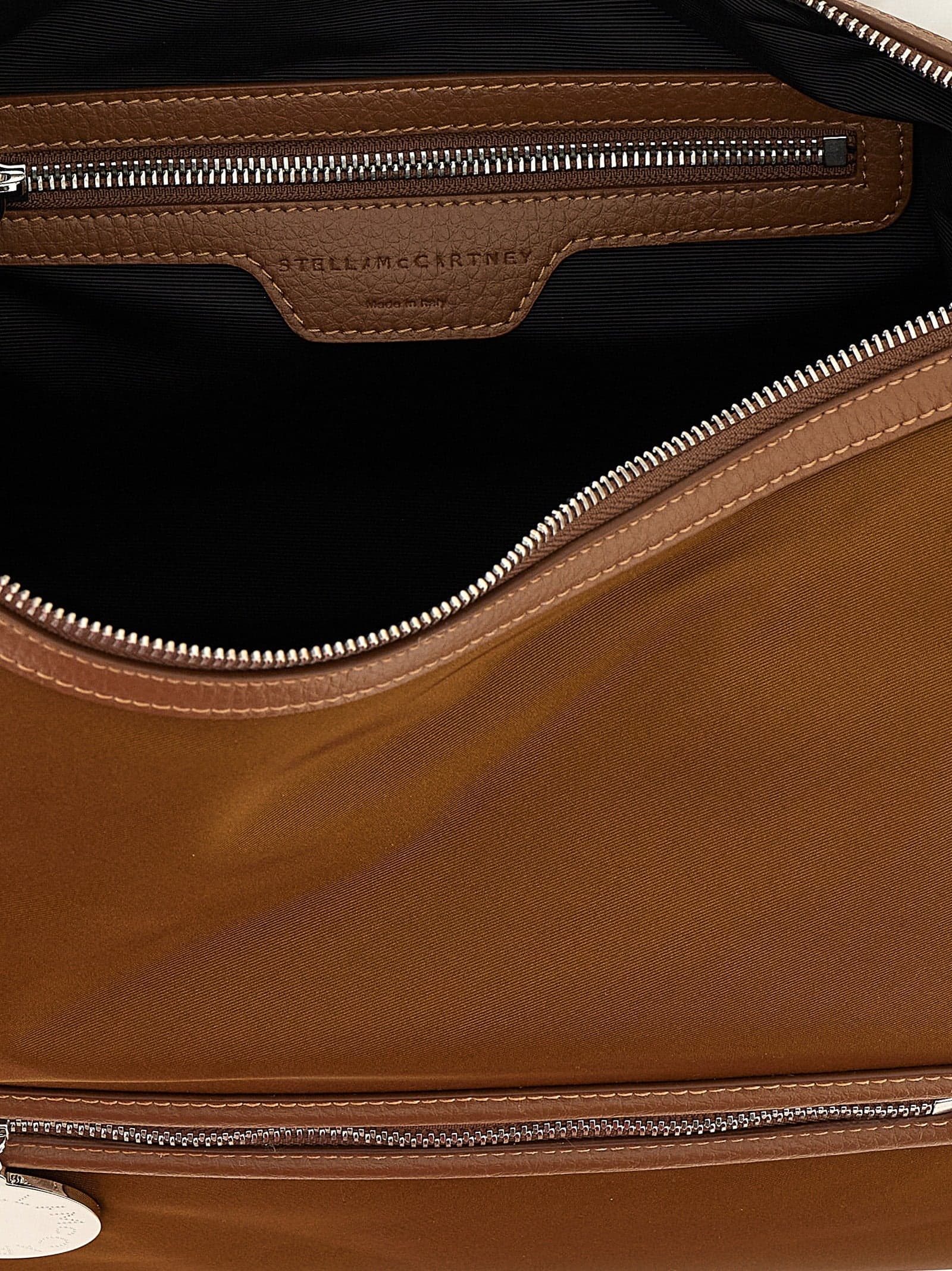 Brown Polyamide Shoulder Bag - 4