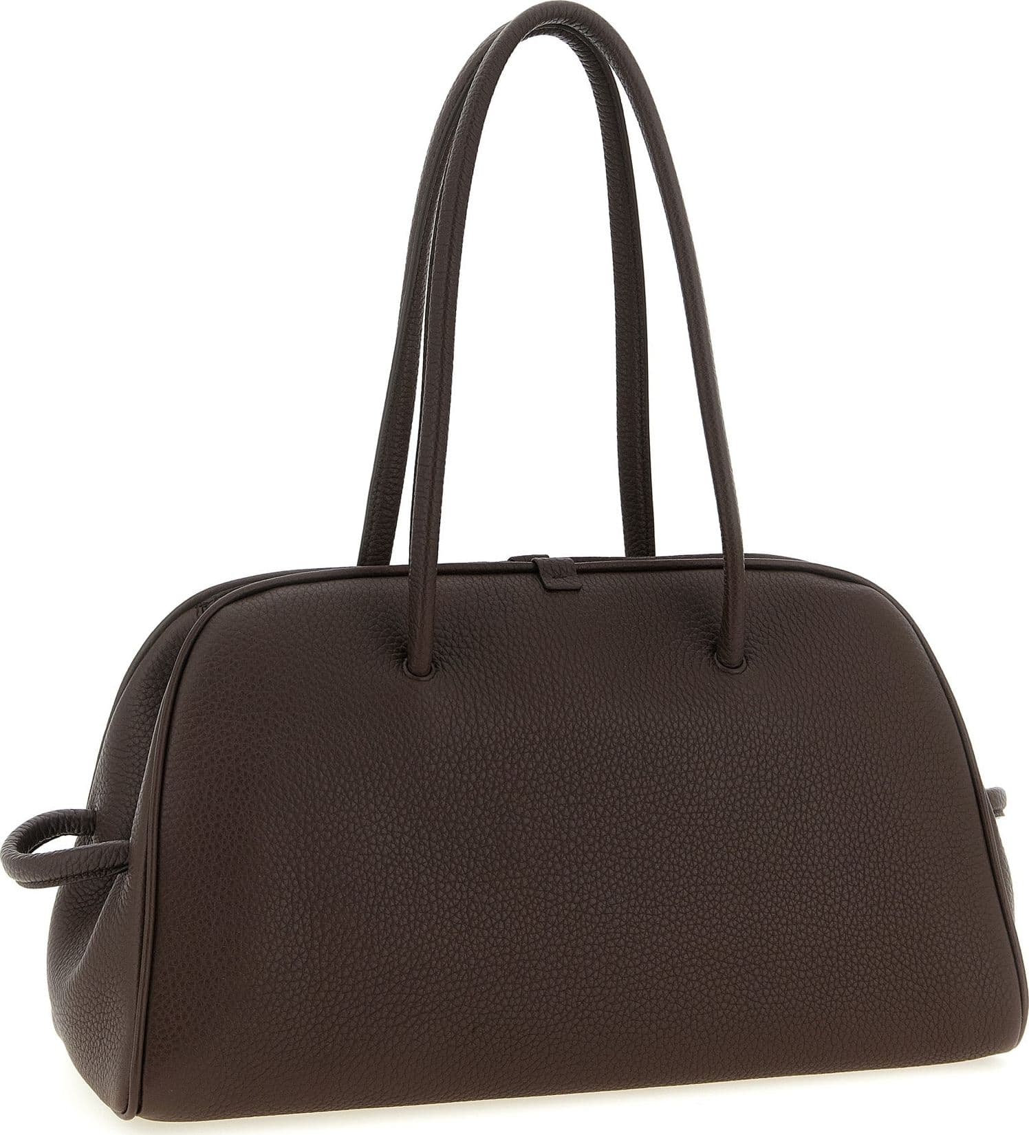 Brown Calfskin Shoulder Bag - 2