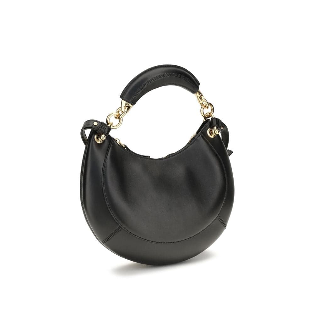 Black Calf Leather Bos Taurus Shoulder Bag - 3