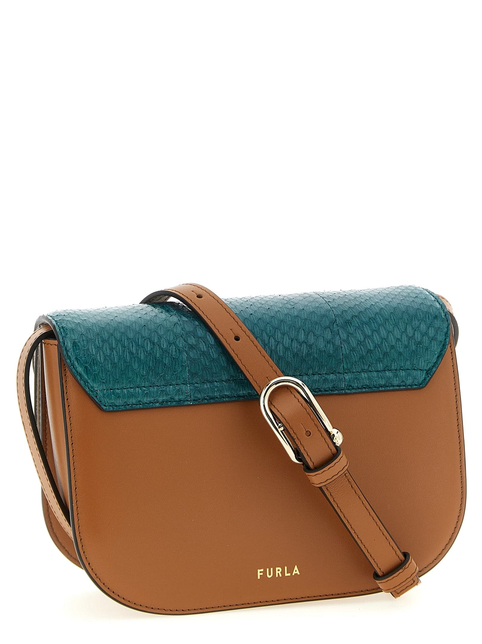 Multicolor Lamb Leather Crossbody Bag - 2
