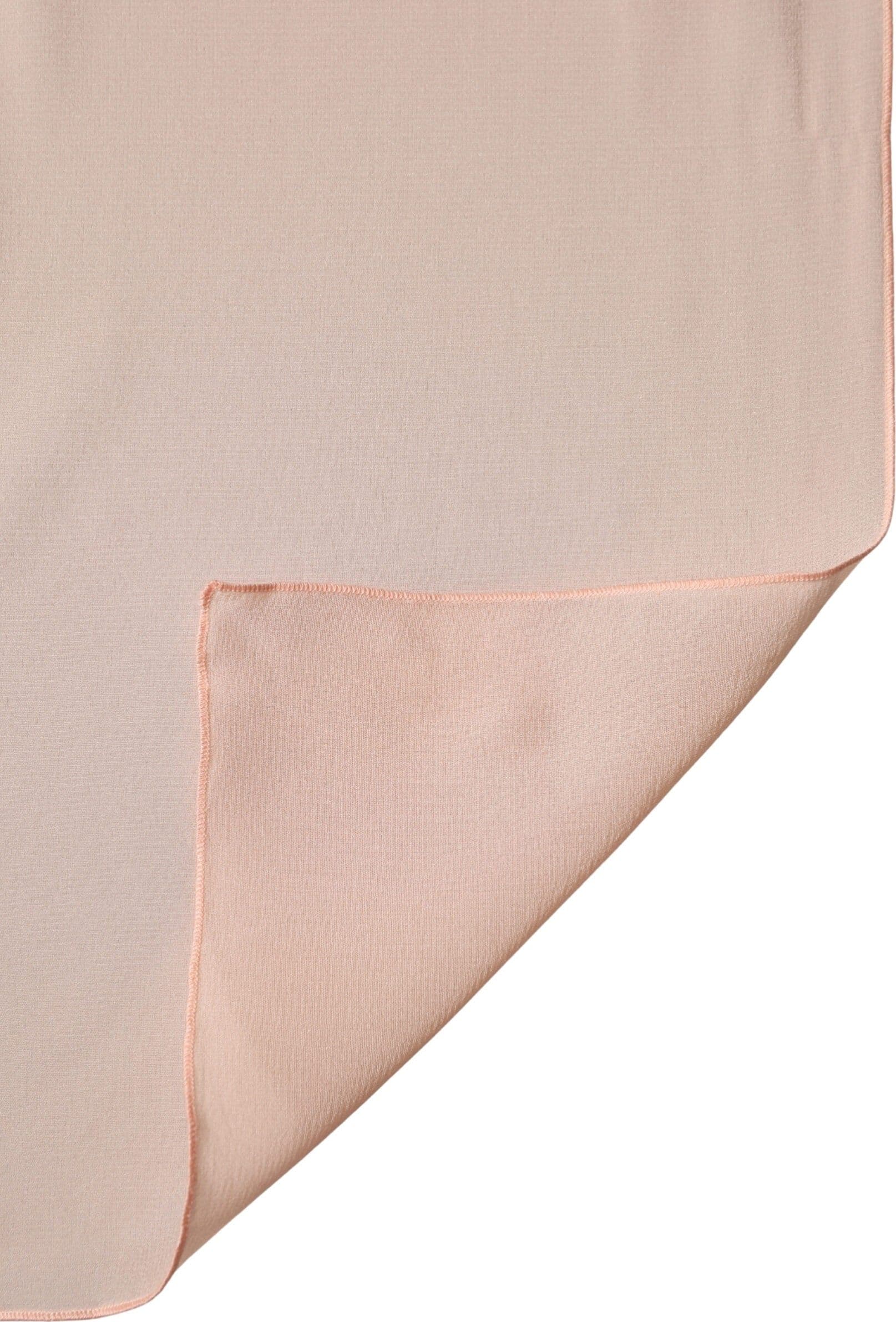 Peach Silk Neck Wrap Shawl Women Stole 200cm x 64cm  Scarf - 3