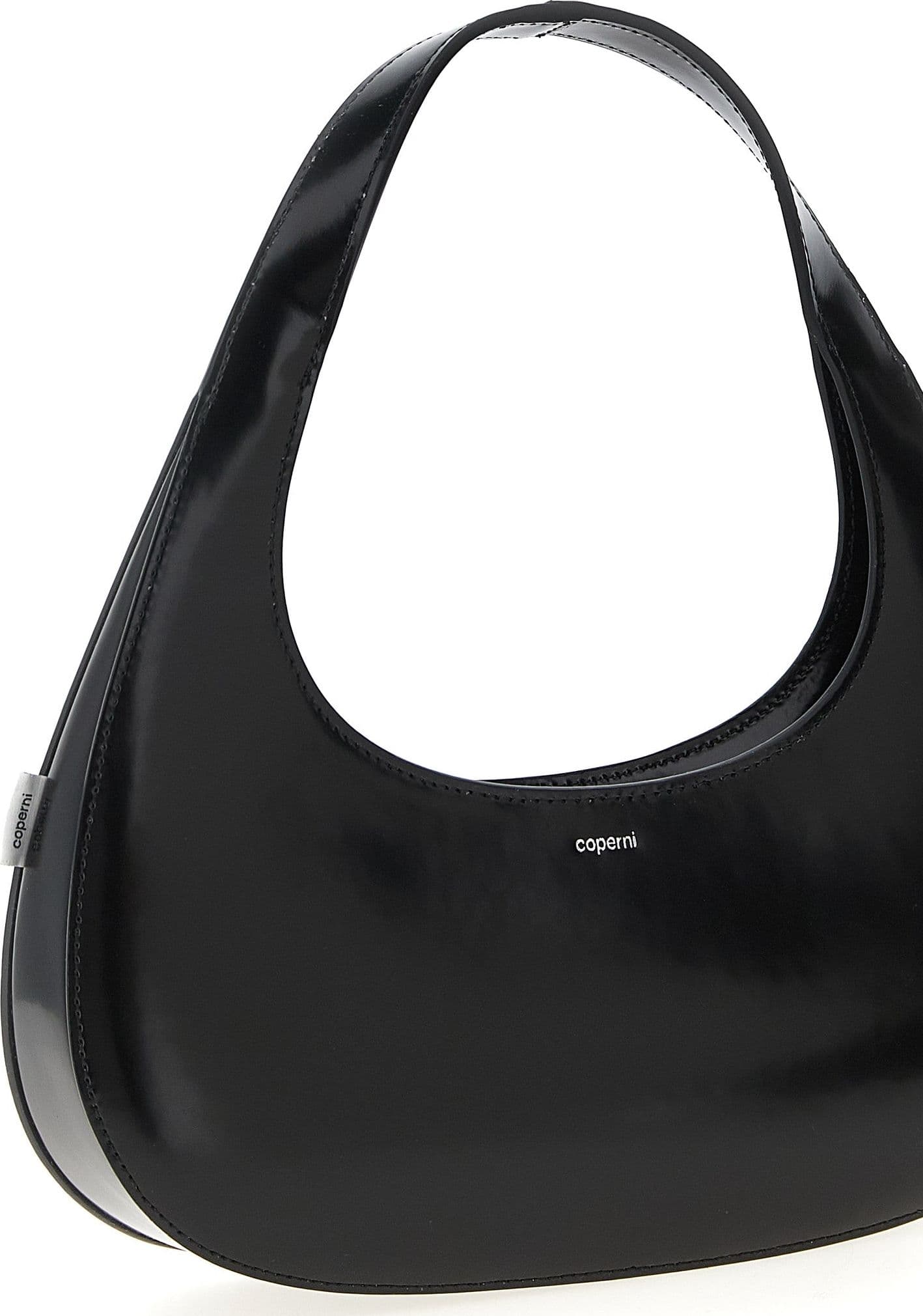 Black Cowhide Handbag - 3