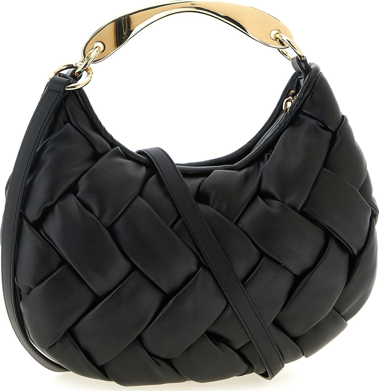 Black Polyethylene Handbag - 2