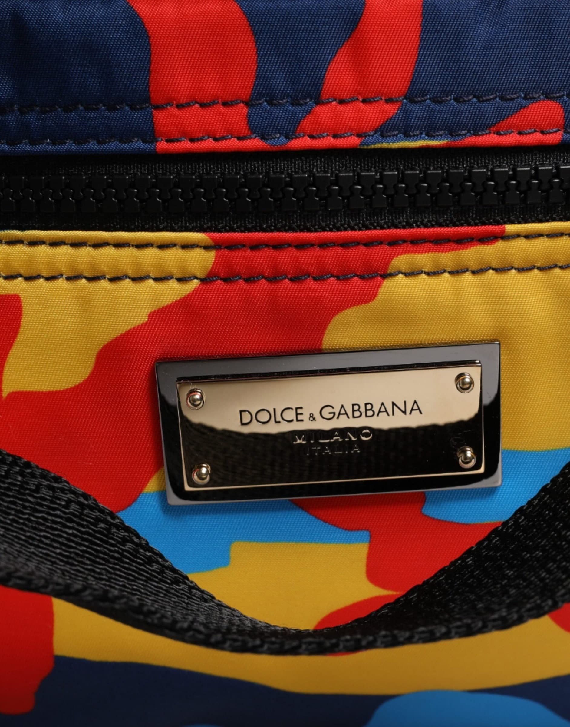 Multicolor Camouflage Nylon Shopping Tote Bag - 3