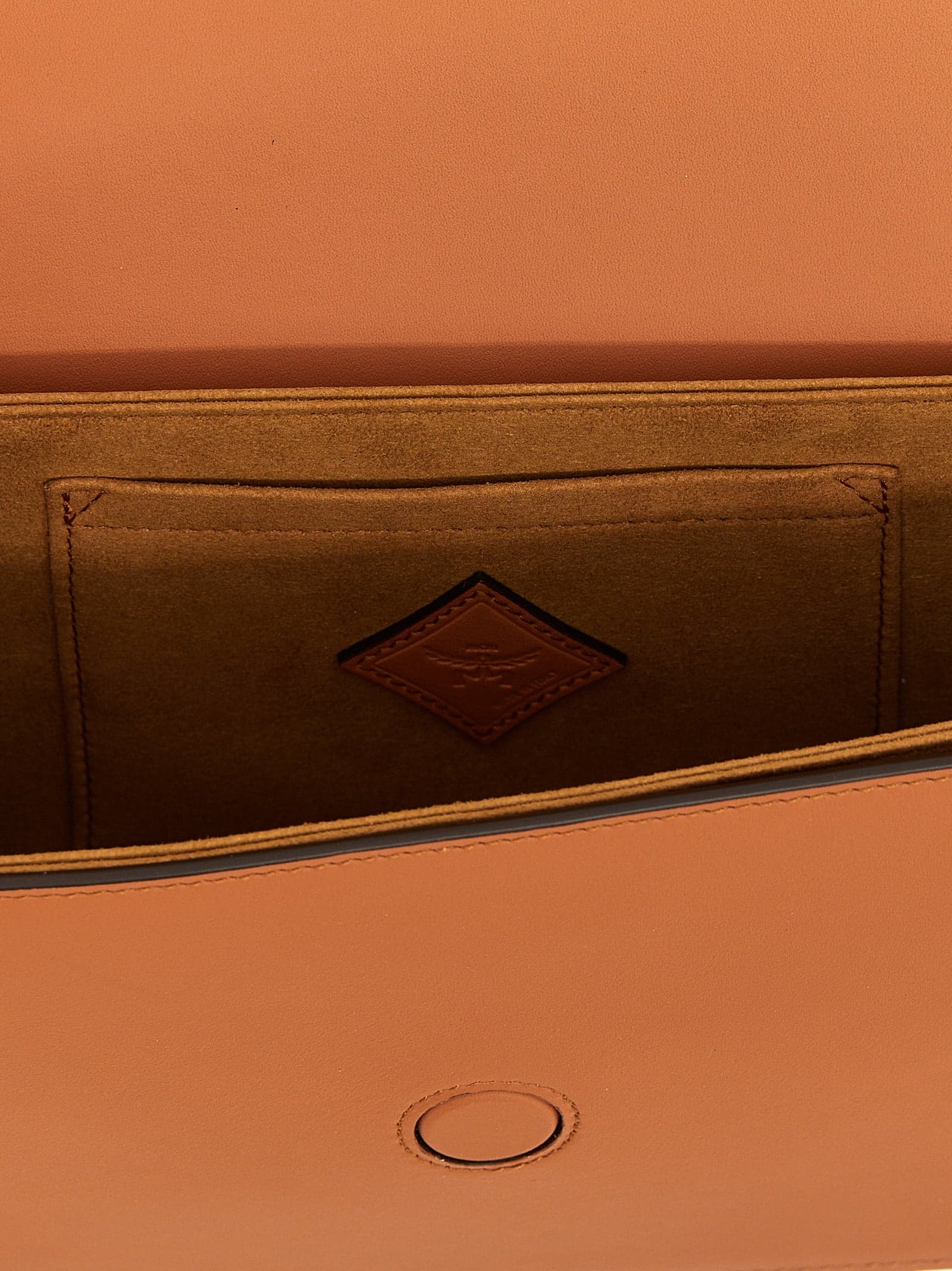 Brown Calfskin Crossbody Bag - 4