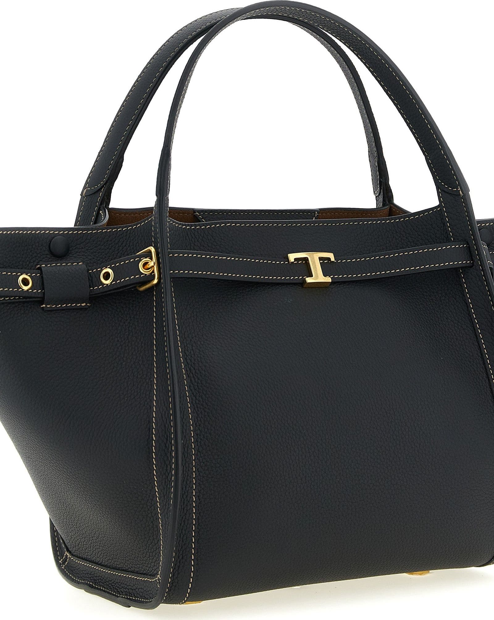 Black Calfskin Tote Bag - 3