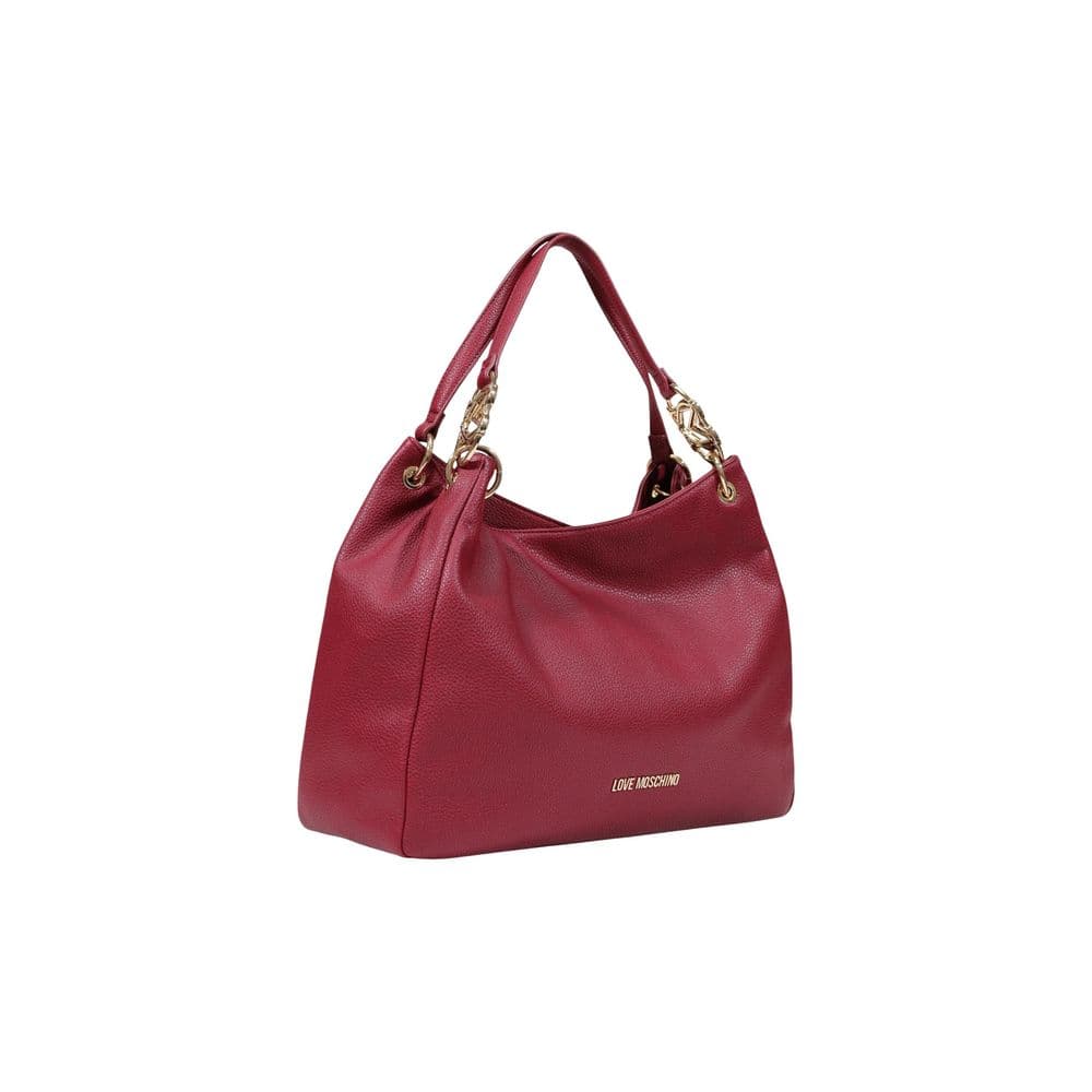 Purple Polyethylene Handbag - 2