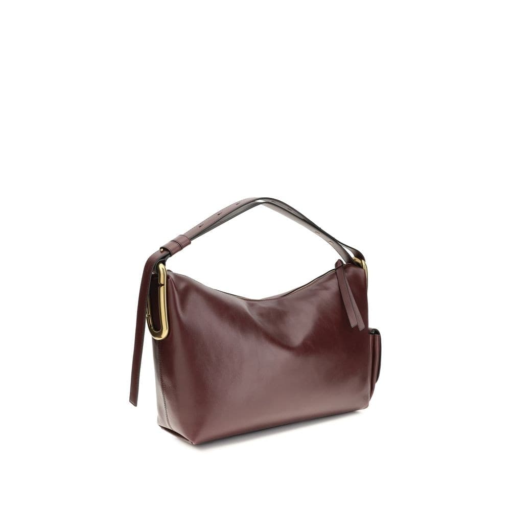 Bordeaux Calf Leather Bos Taurus Shoulder Bag - 3