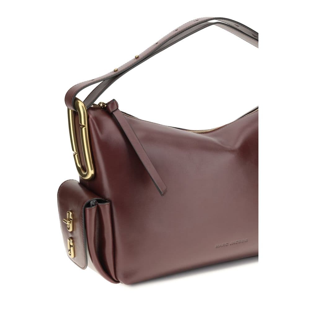 Bordeaux Calf Leather Bos Taurus Shoulder Bag - 4