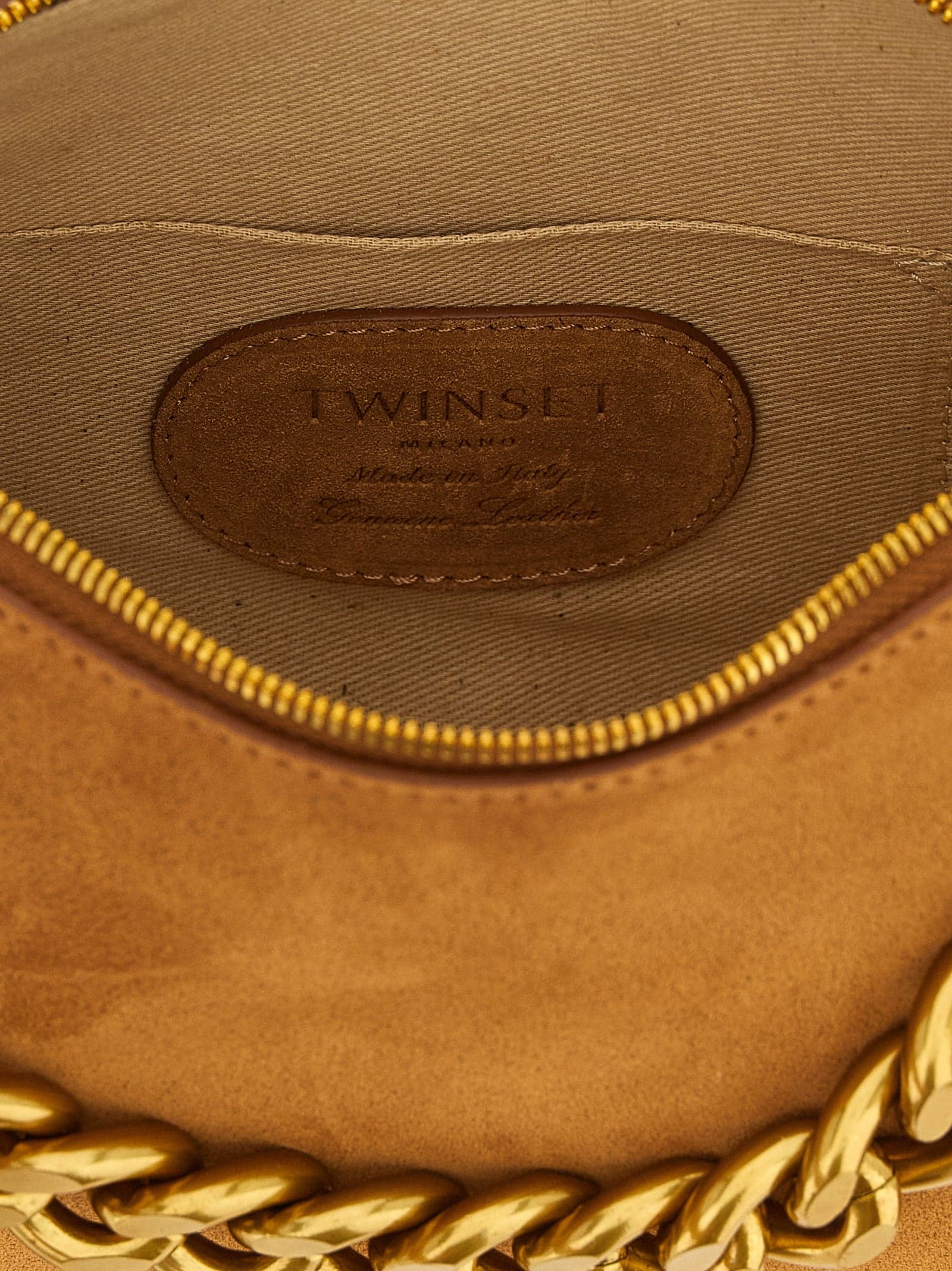 Brown Leather Shoulder Bag - 4