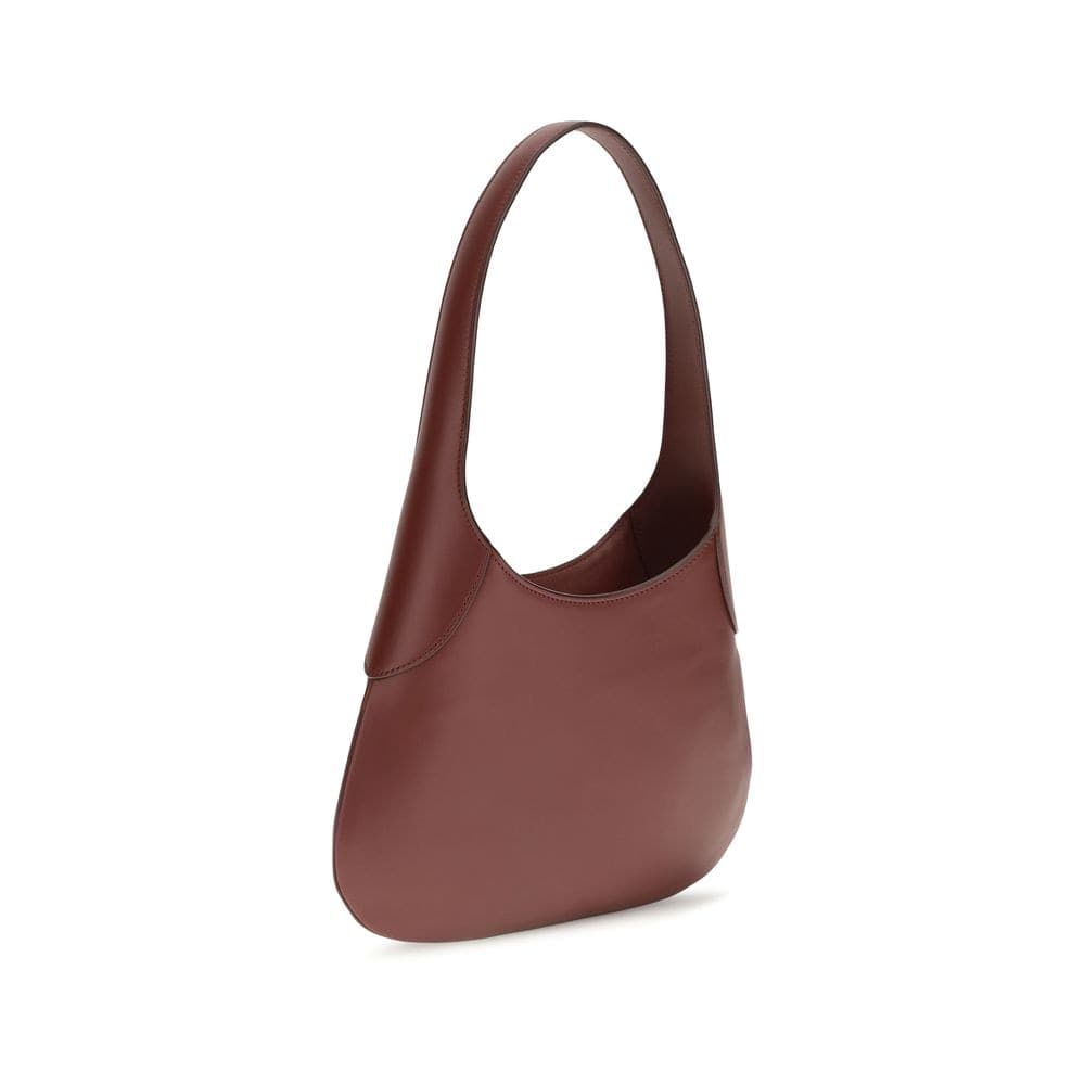 Bordeaux Calf Leather Bos Taurus Shoulder Bag - 3