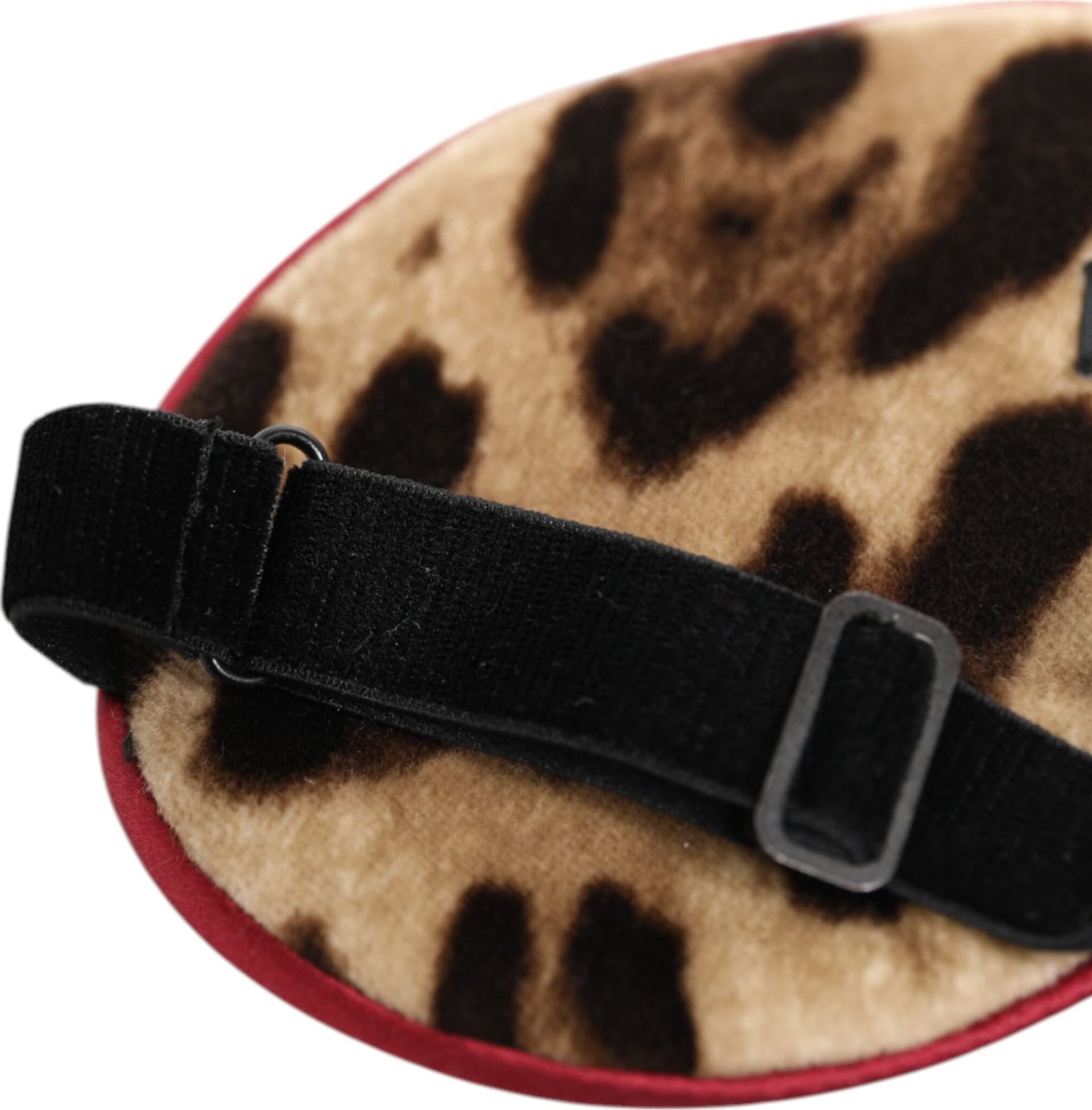 Brown Leopard Print Silk Women Accessory Sleep Eye Mask - 6