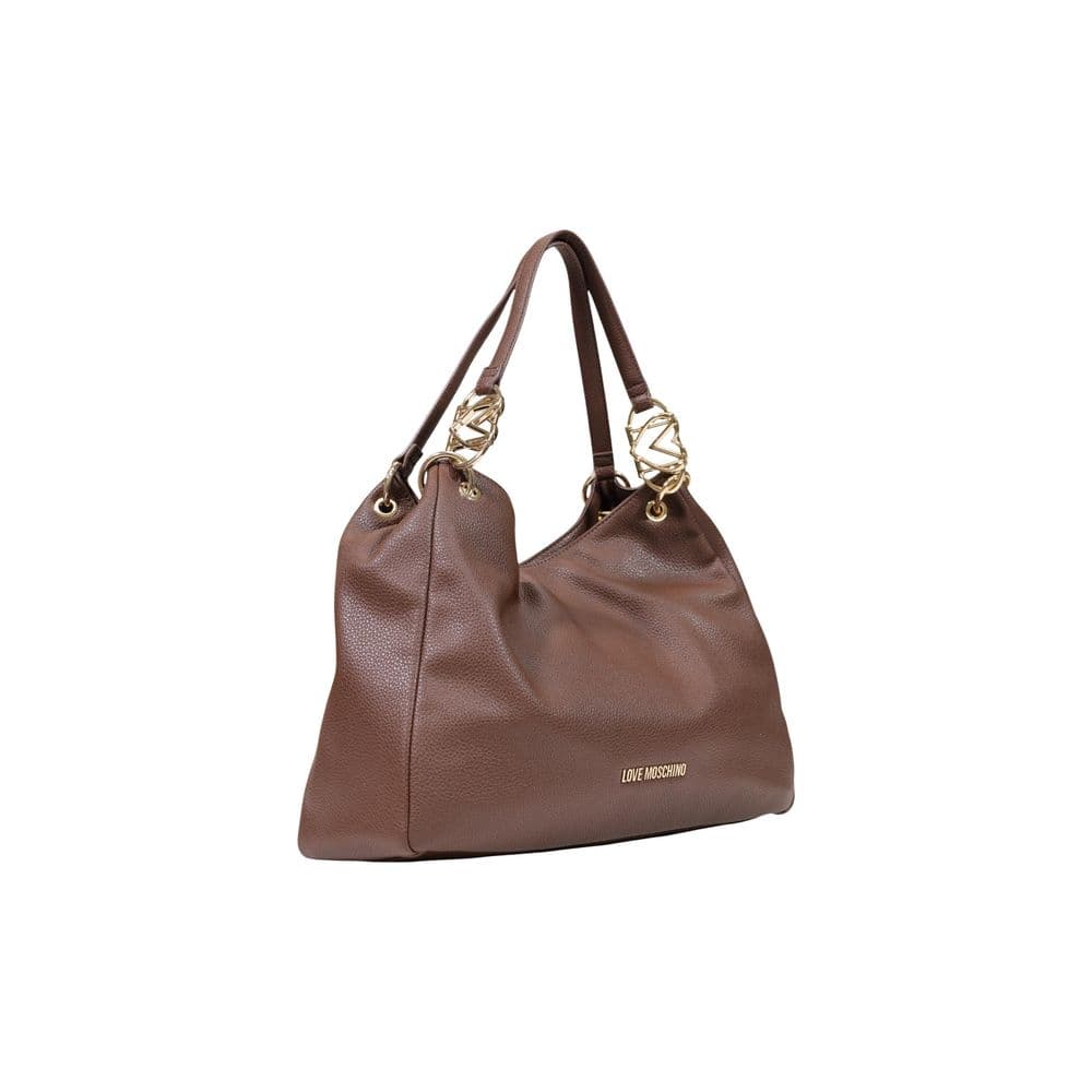 Brown Polyethylene Handbag - 2