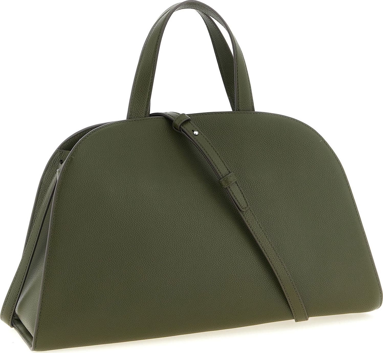 Bicolor Cowhide Handbag - 2