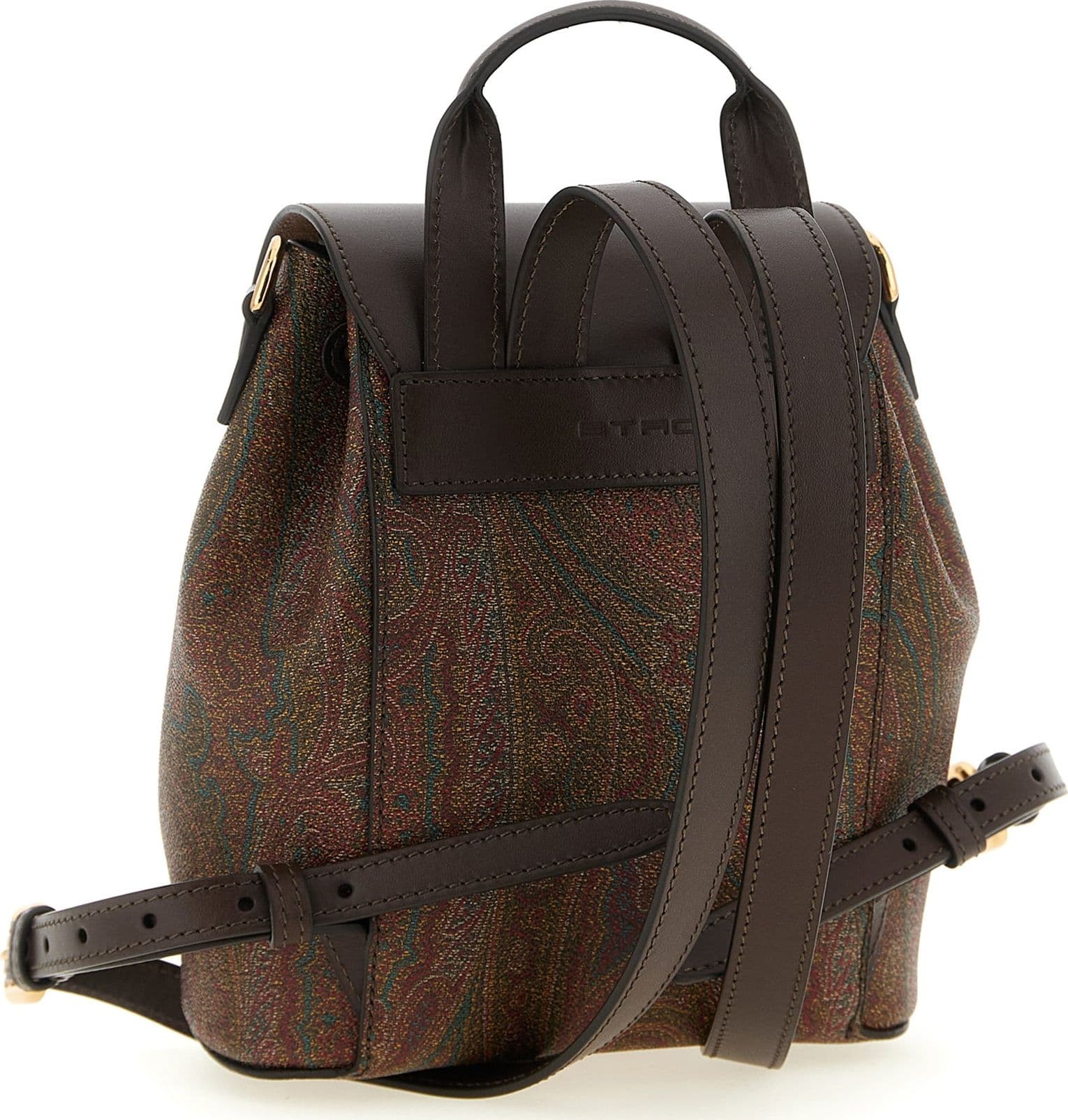 Multicolor Cotton Backpack - 2