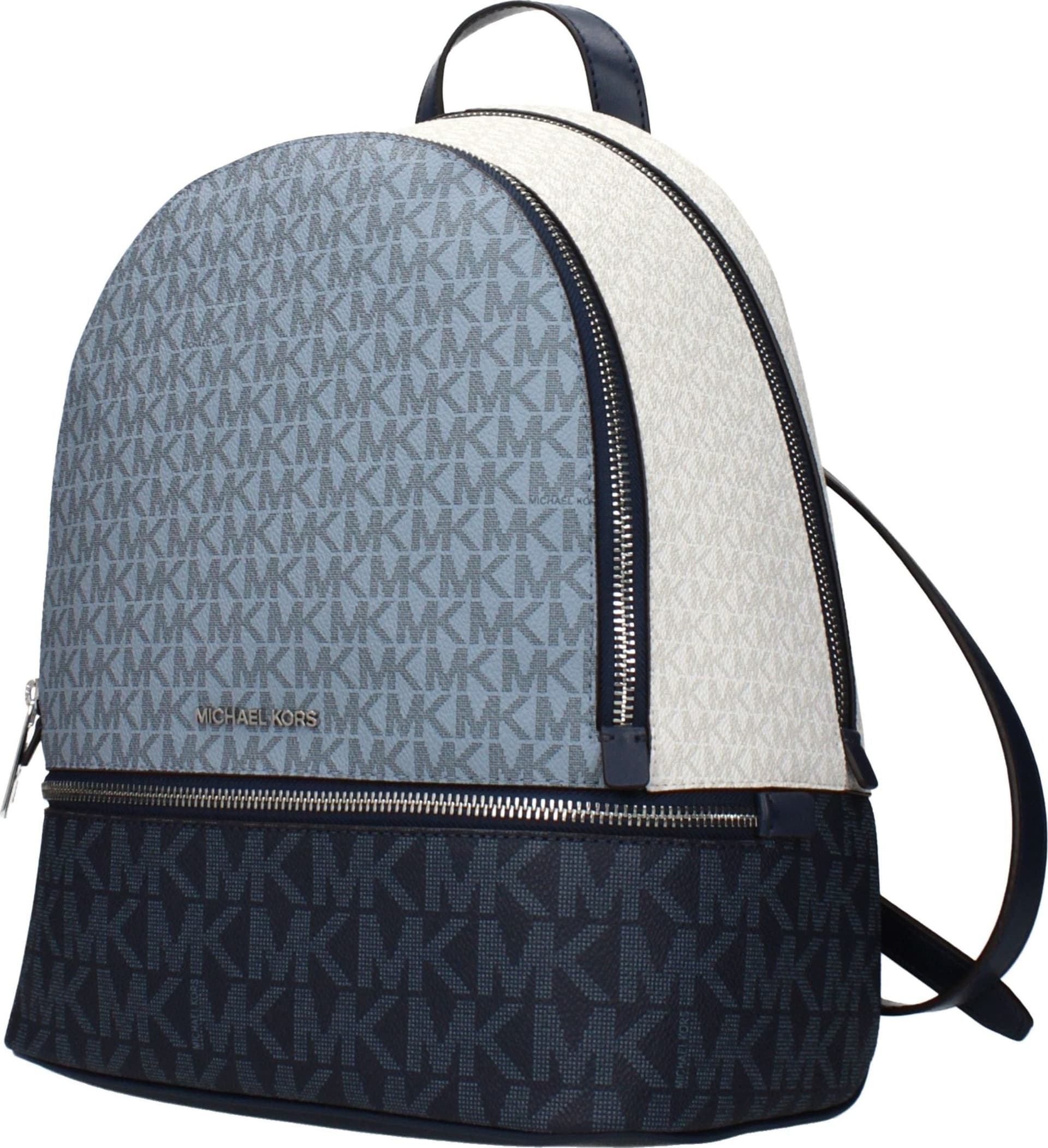 Blue Fabric Backpack - 2