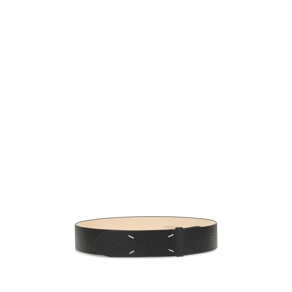 Black Calf Leather Bos Taurus Regular Belt - 2