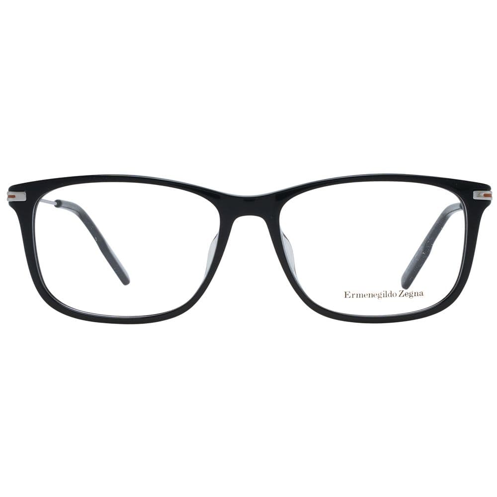 Black Plastic Glasses (Frames) - 2