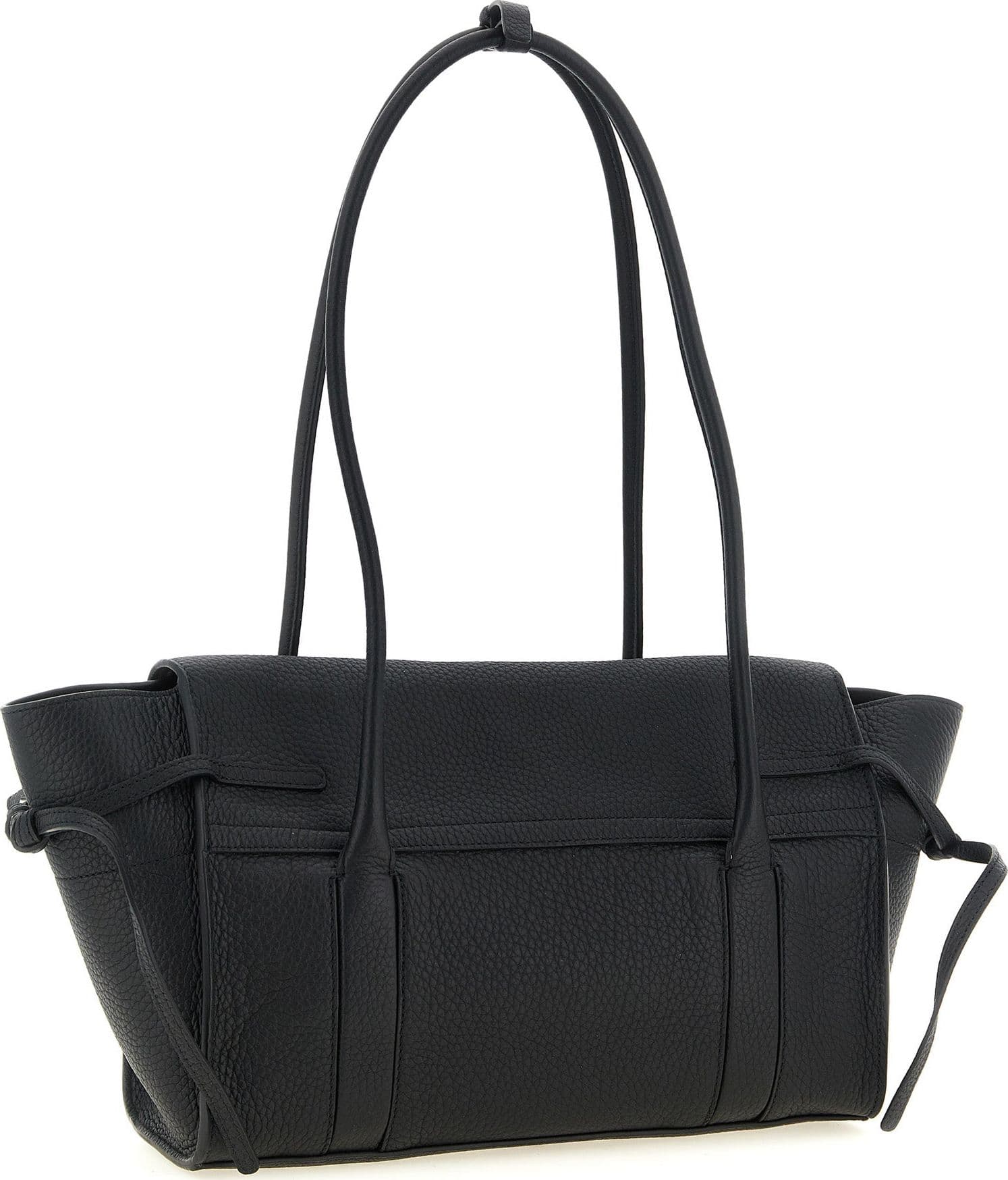 Black Calfskin Shoulder Bag - 2