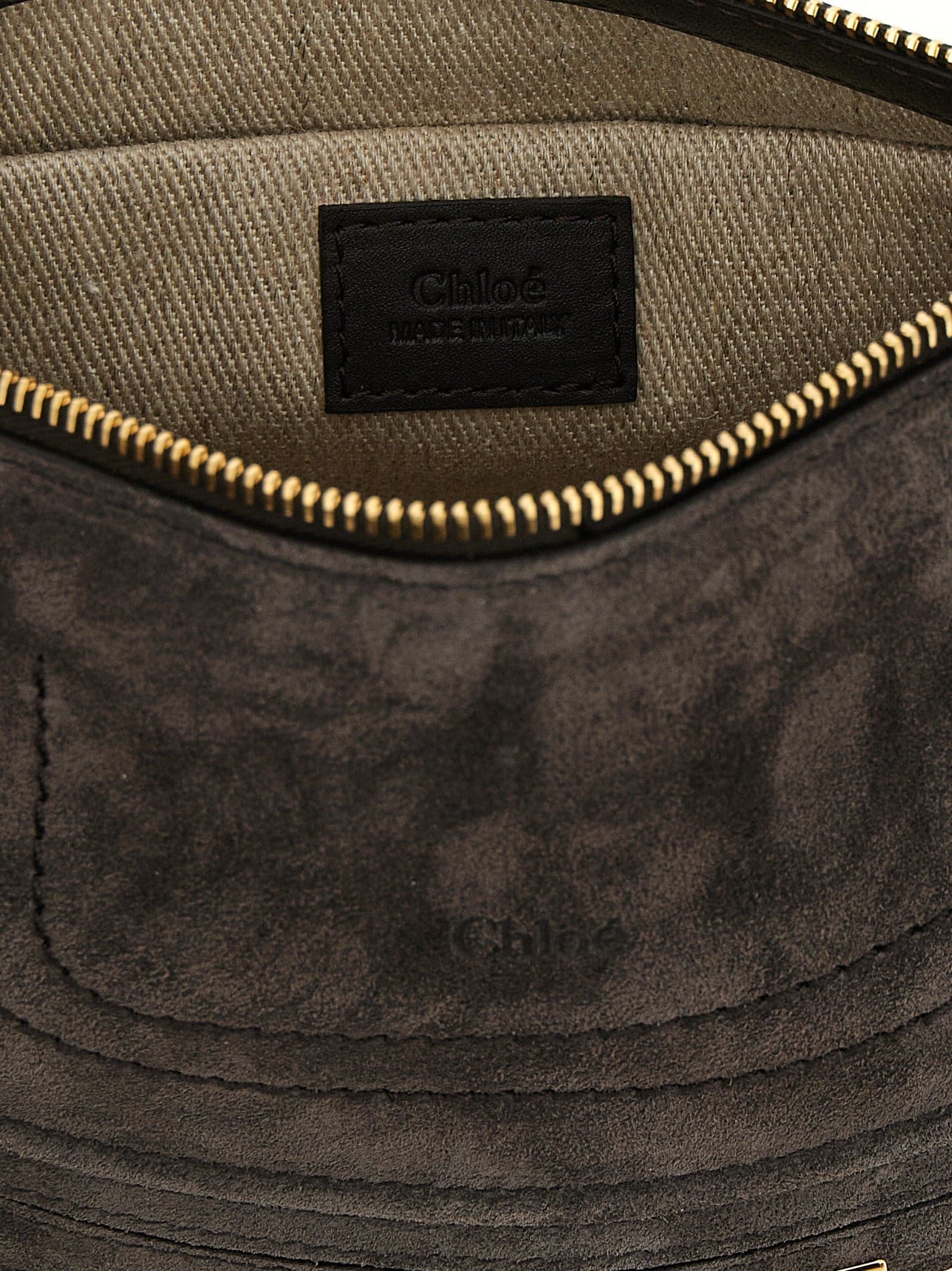 Brown Calfskin Shoulder Bag - 4