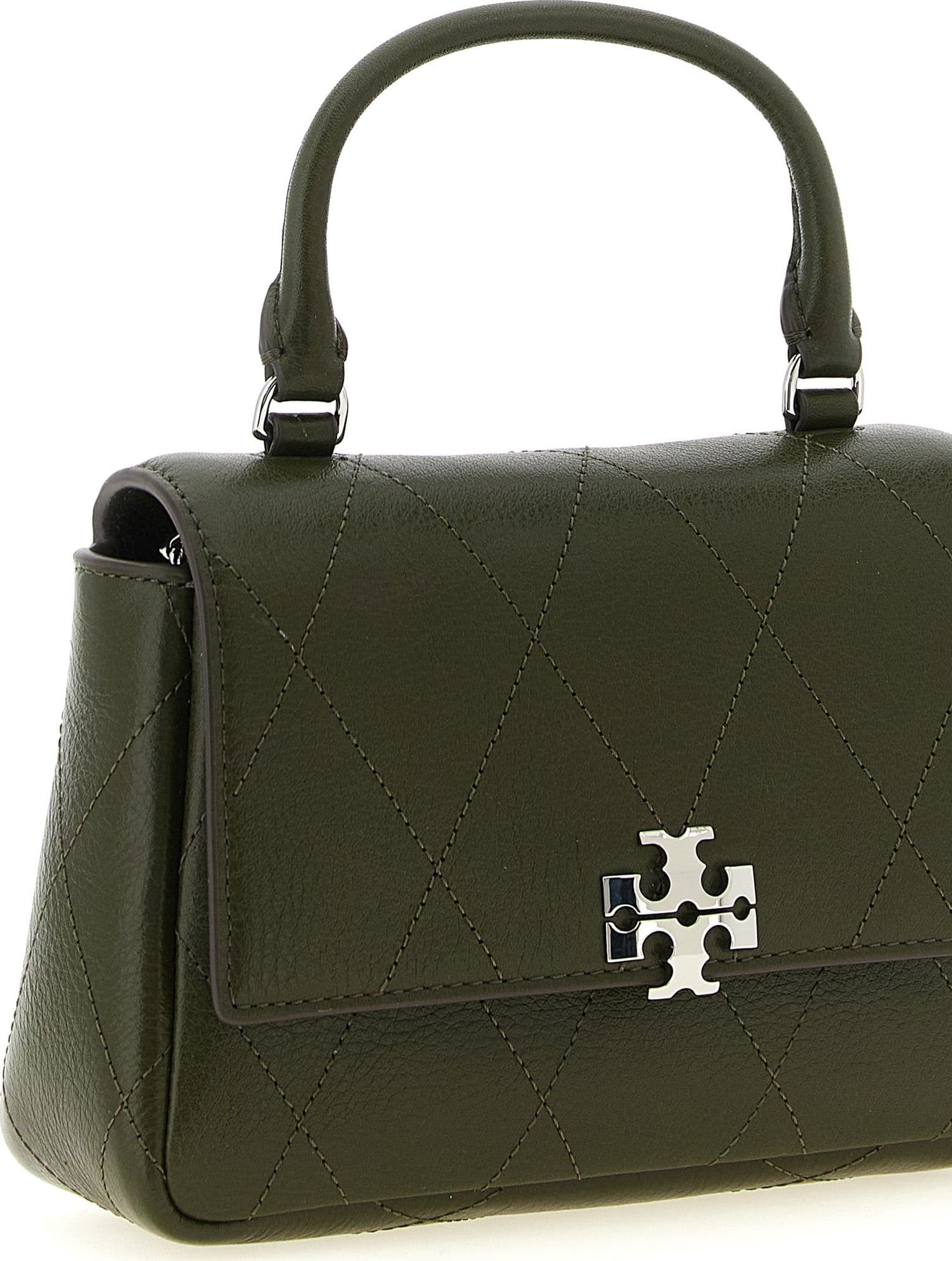 Bicolor Cowhide Handbag - 3