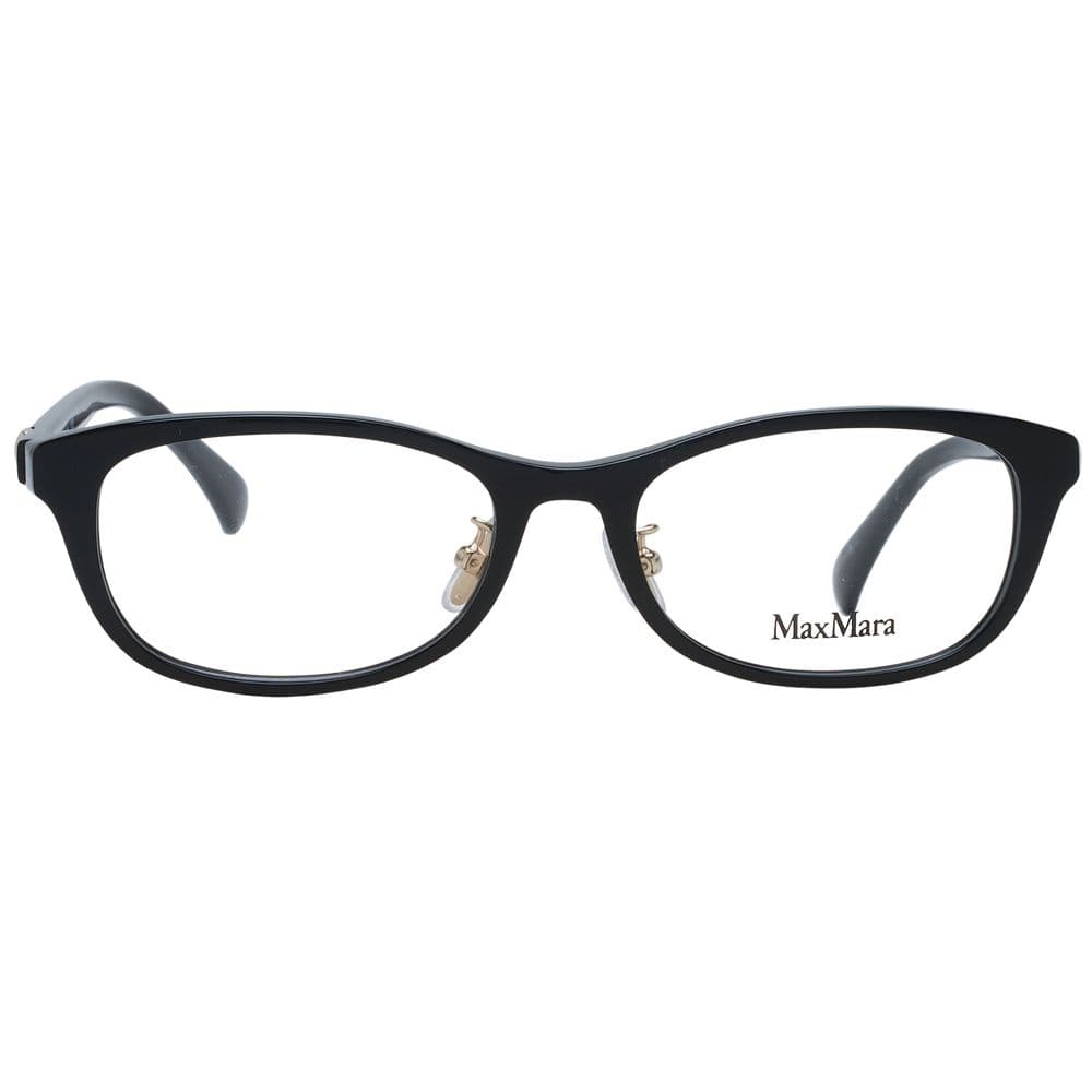 Black Plastic Glasses (Frames) - 2