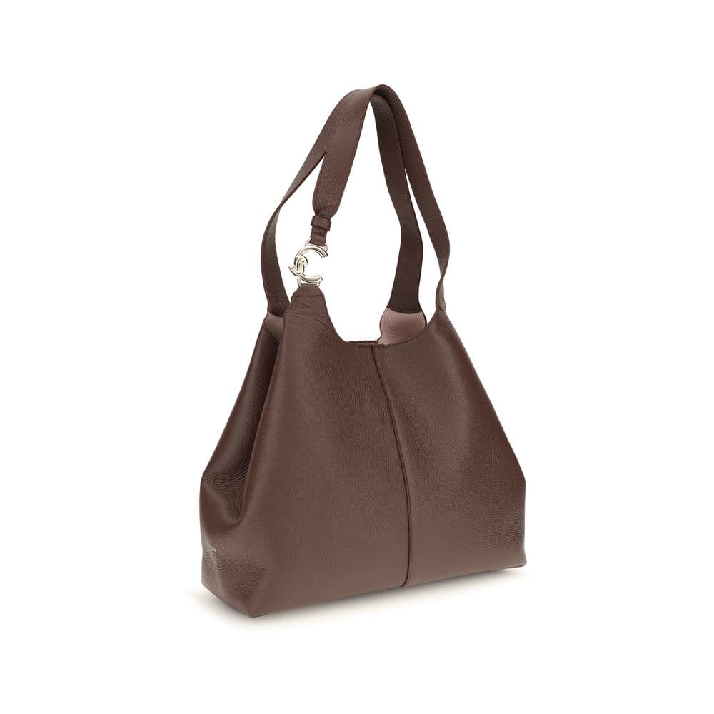 Brown Calf Leather Bos Taurus Shoulder Bag - 2