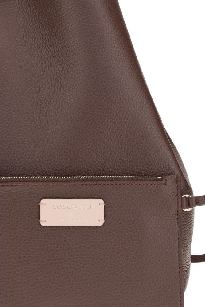 Brown Calf Leather Bos Taurus Shoulder Bag - 4