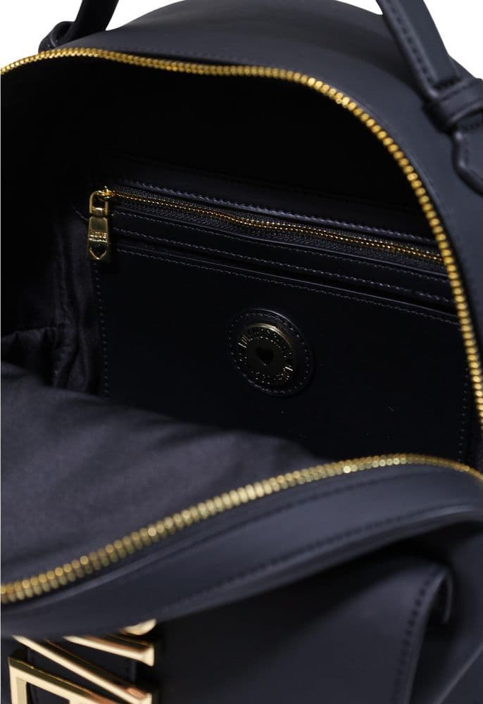 Black Polyethylene Backpack - 5