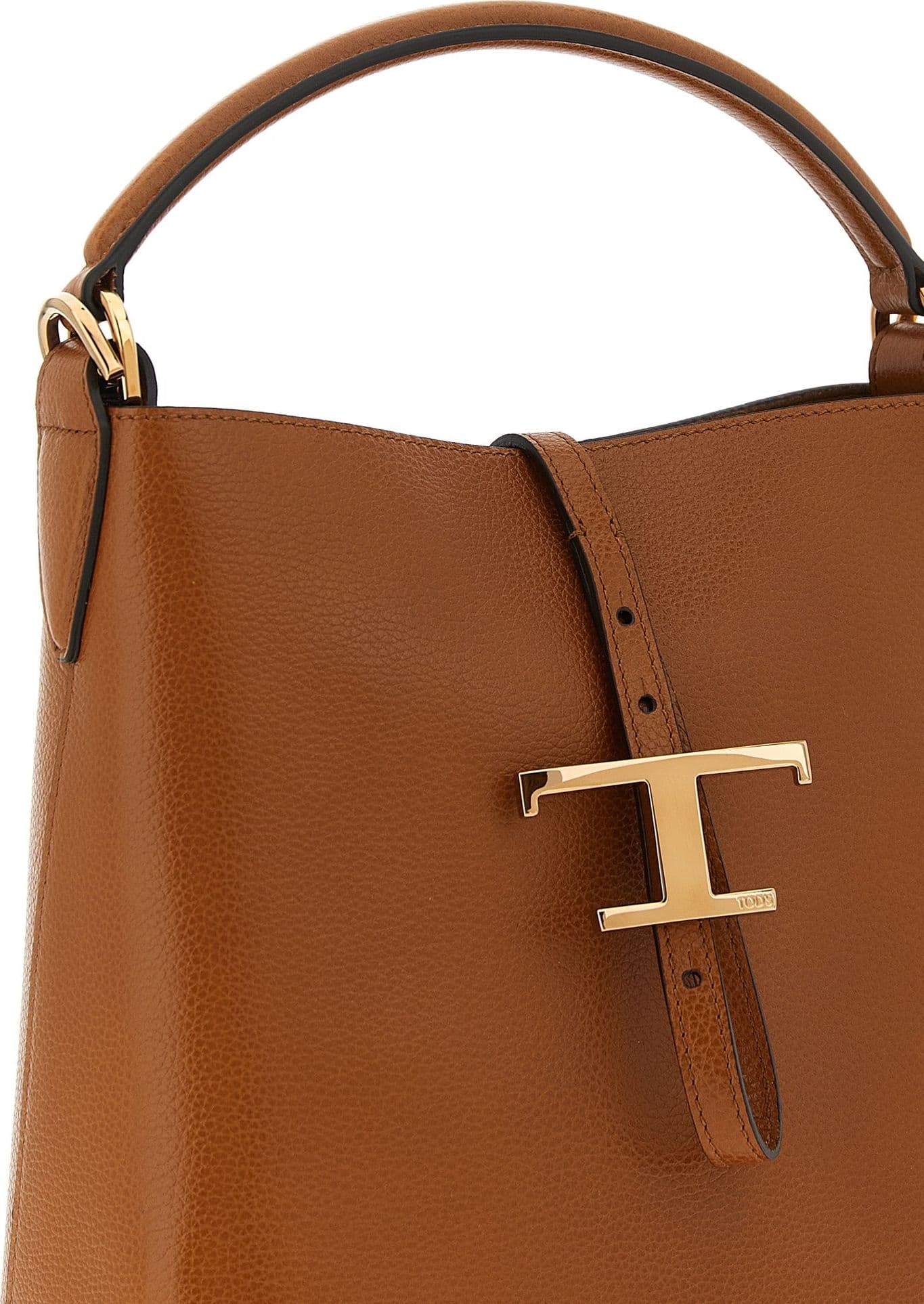 Brown Calfskin Handbag - 3
