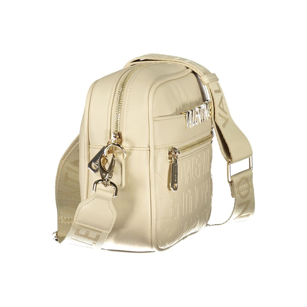 Beige Polyurethane Women's Bag - 3