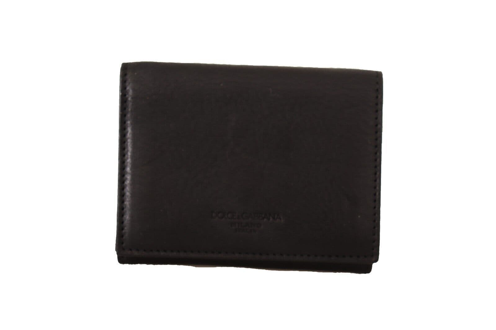 Black Leather Trifold Purse Belt Multi Kit Wallet - 2