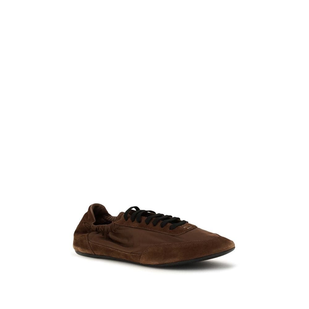 Brown Rubber Athletic Sneakers - 2