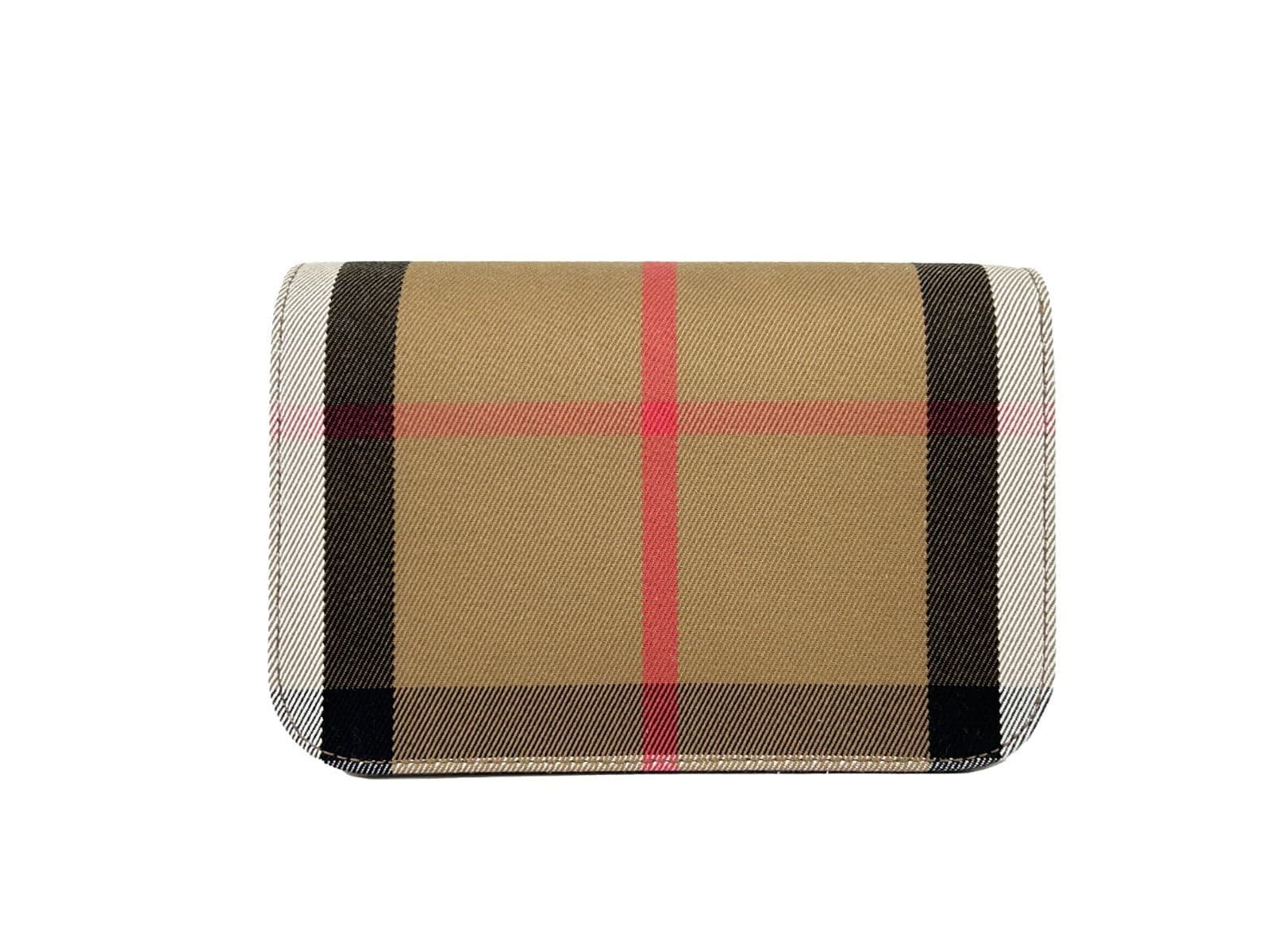 Burberry Small Leather Madison Crossbody Check Bag - 4