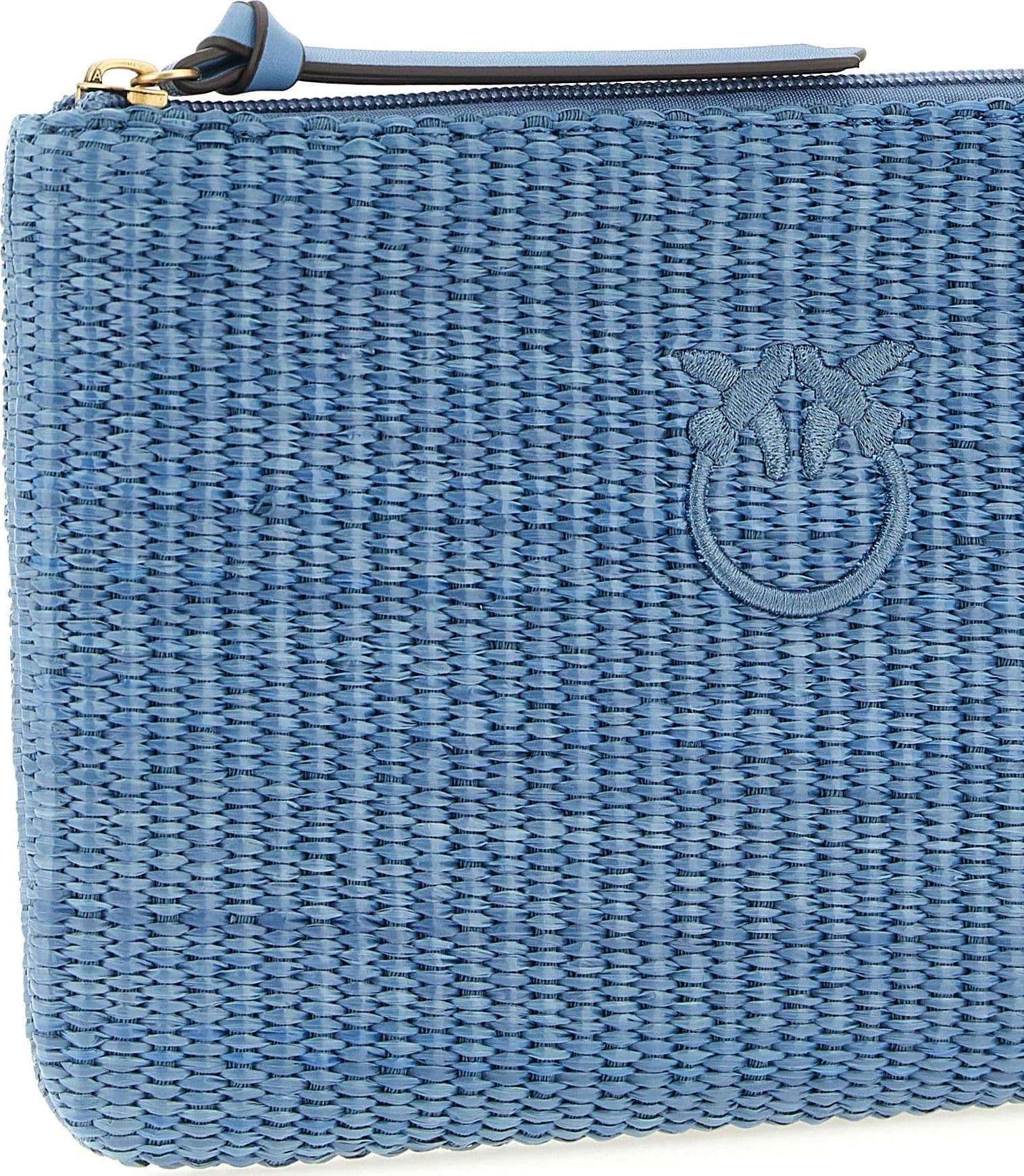 Blue Polypropylene Clutch Bag - 3