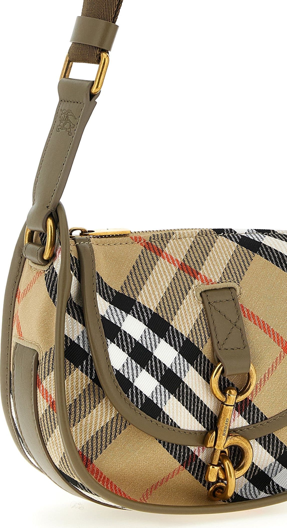 Multicolor Polyester Crossbody Bag - 3