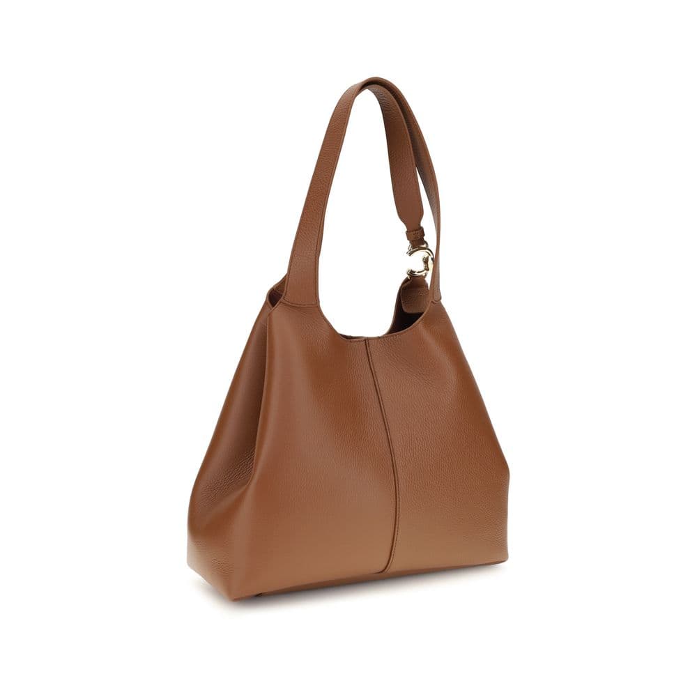 Brown Calf Leather Bos Taurus Shoulder Bag - 3