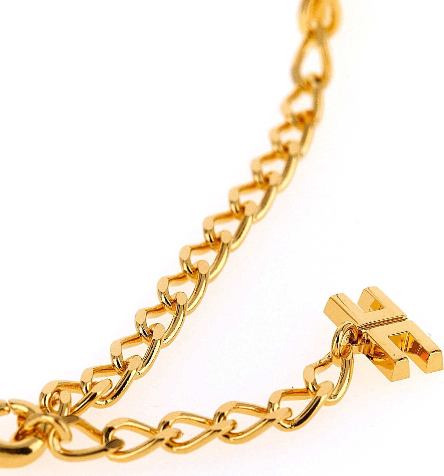 Gold Brass Necklace - 3